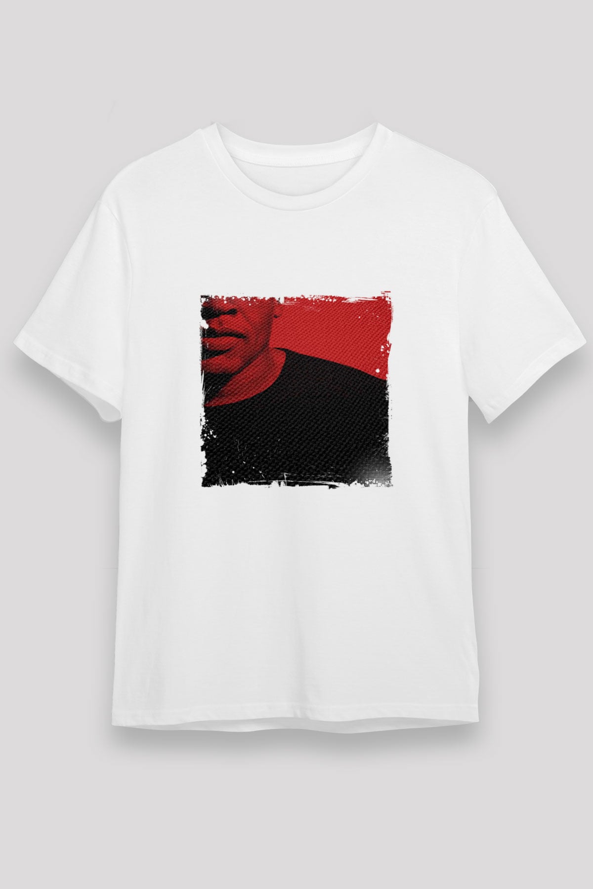 Dr. Dre Baskılı Unisex Beyaz Tişört