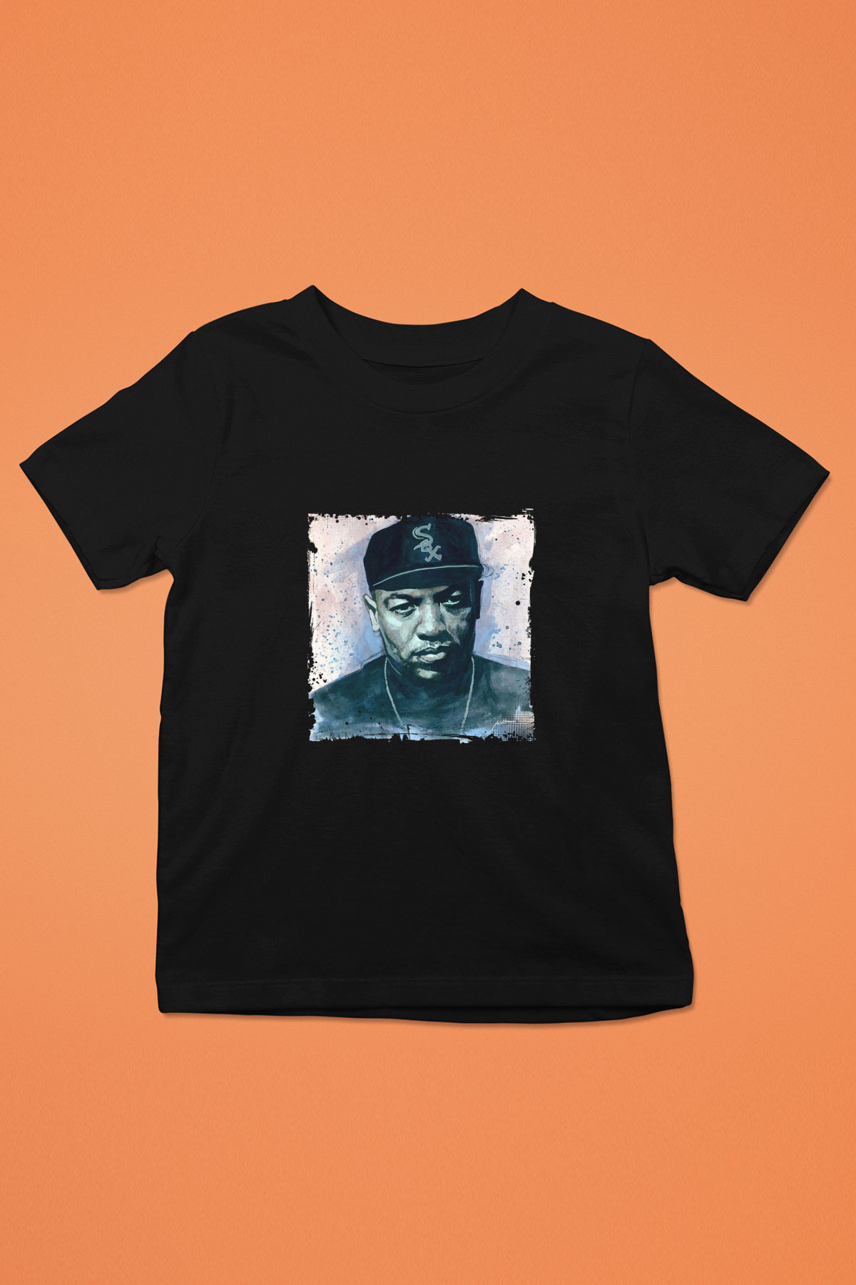Dr. Dre Baskılı Unisex Siyah Çocuk Tişört