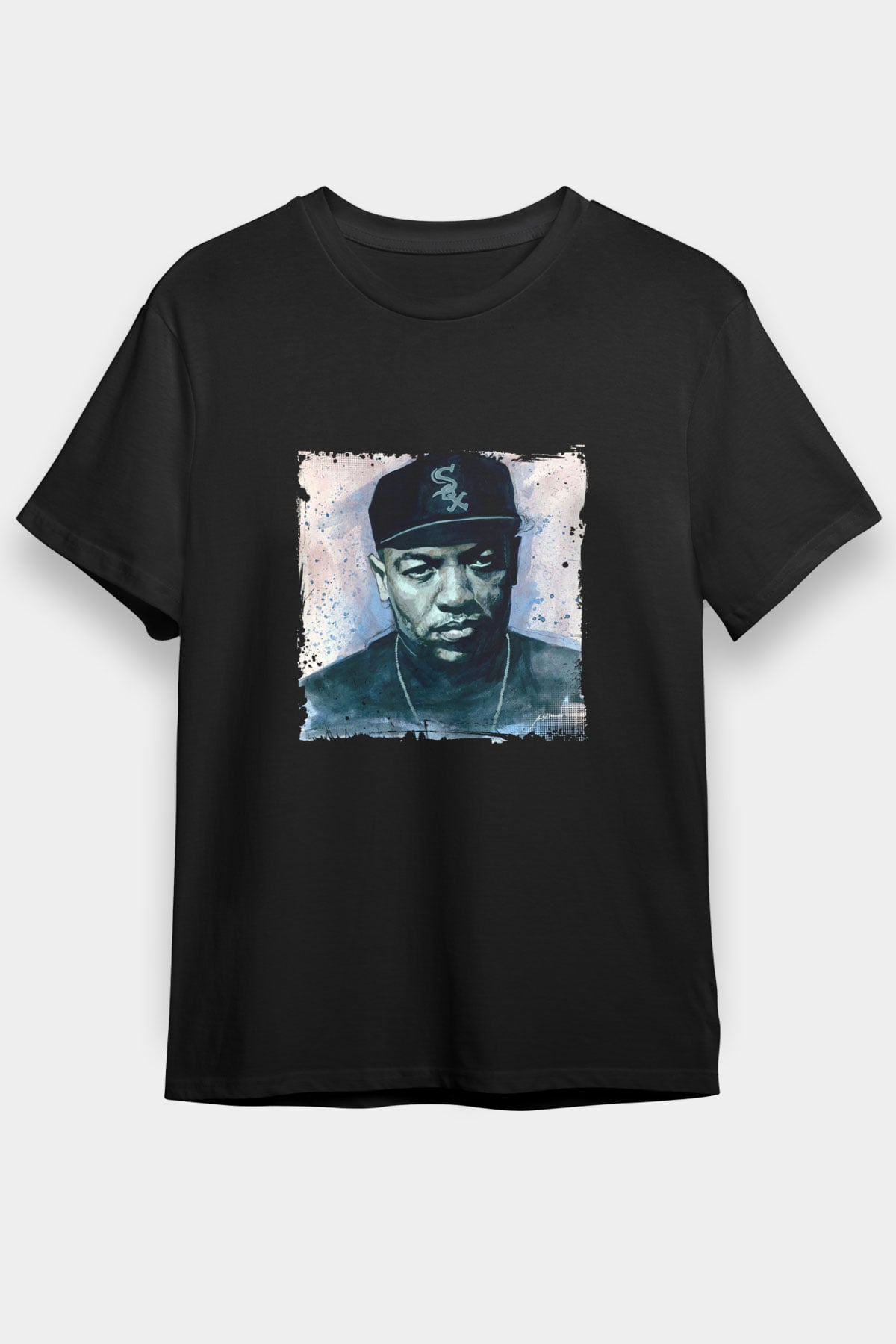 Dr. Dre Baskılı Unisex Siyah Tişört
