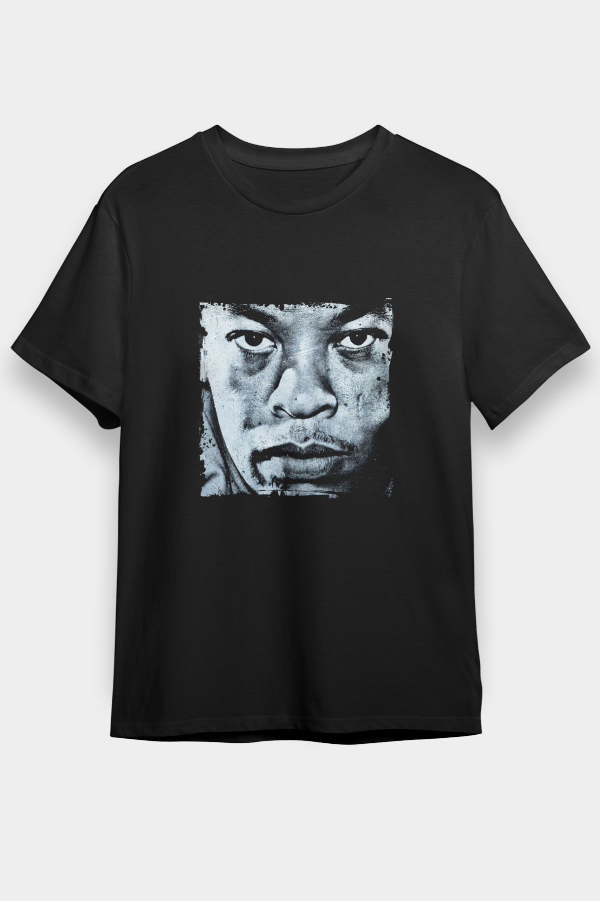 Dr. Dre Baskılı Unisex Siyah Tişört