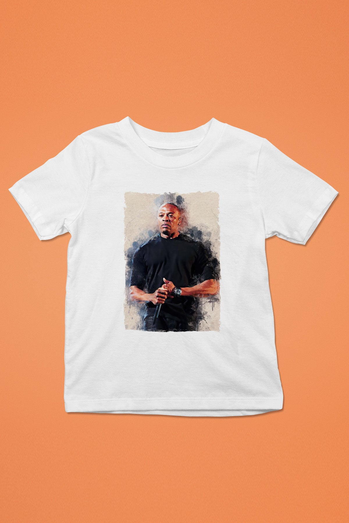 Dr.Dre Beyaz Unisex Çocuk Tişört