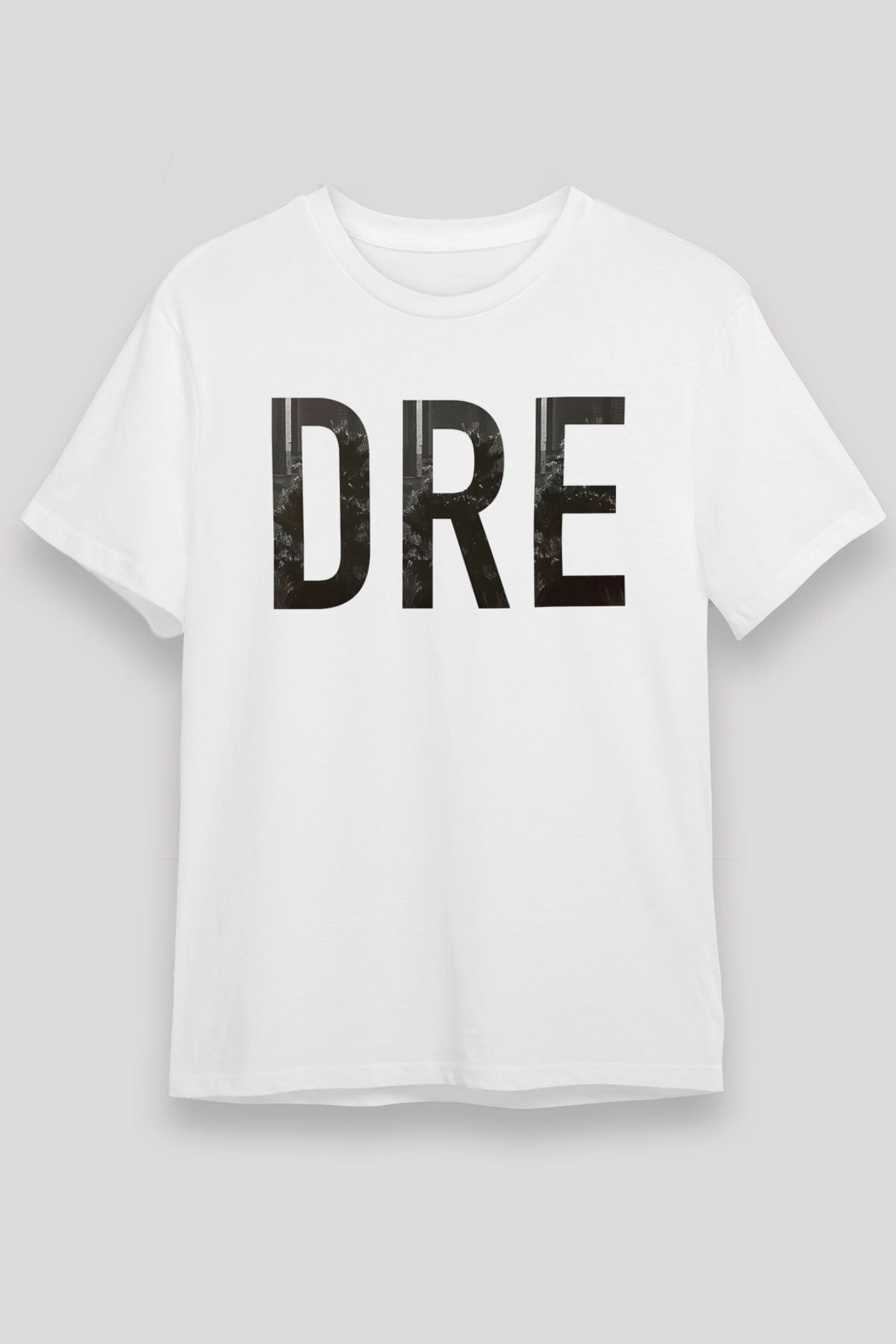 Dr.Dre Beyaz Unisex Tişört T-Shirt - TişörtFabrikası