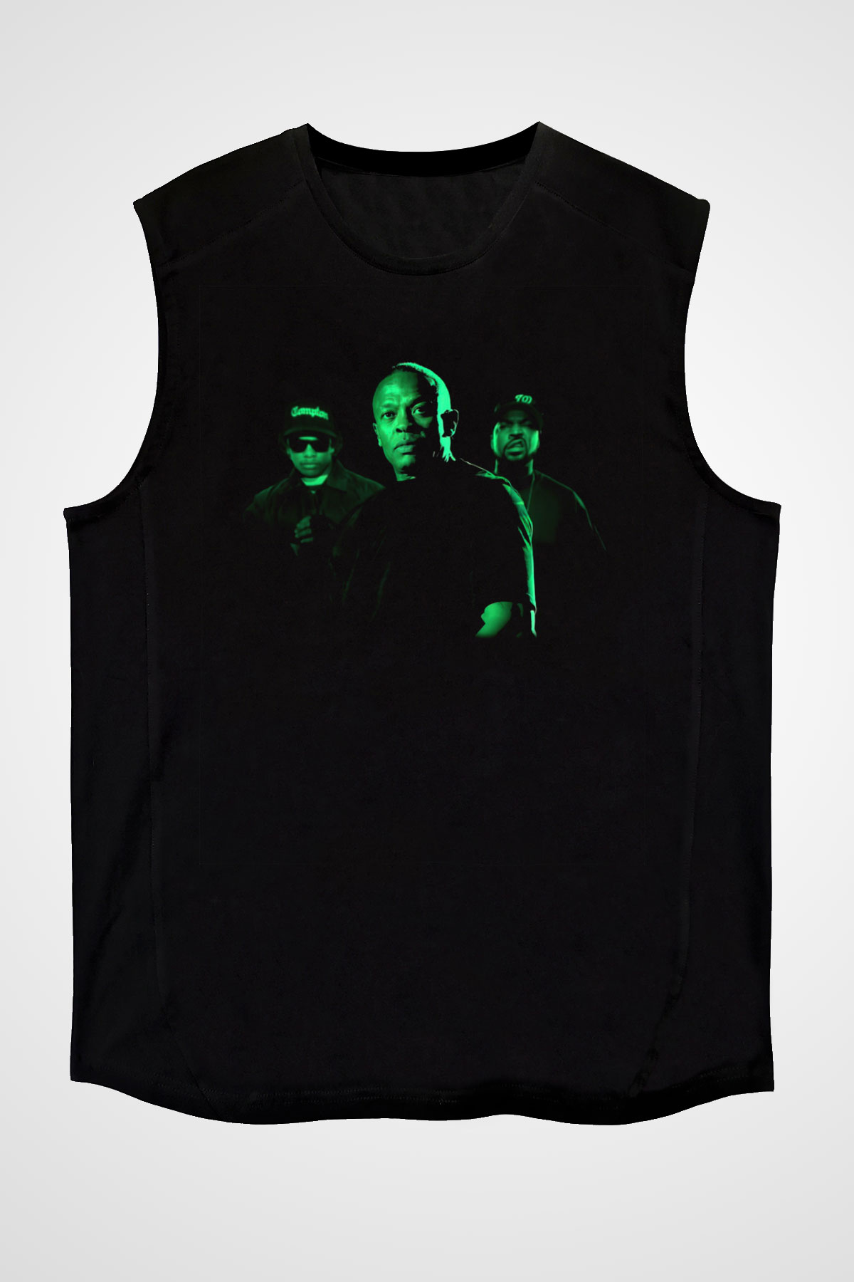 Dr.Dre Siyah Unisex Kolsuz Tişört