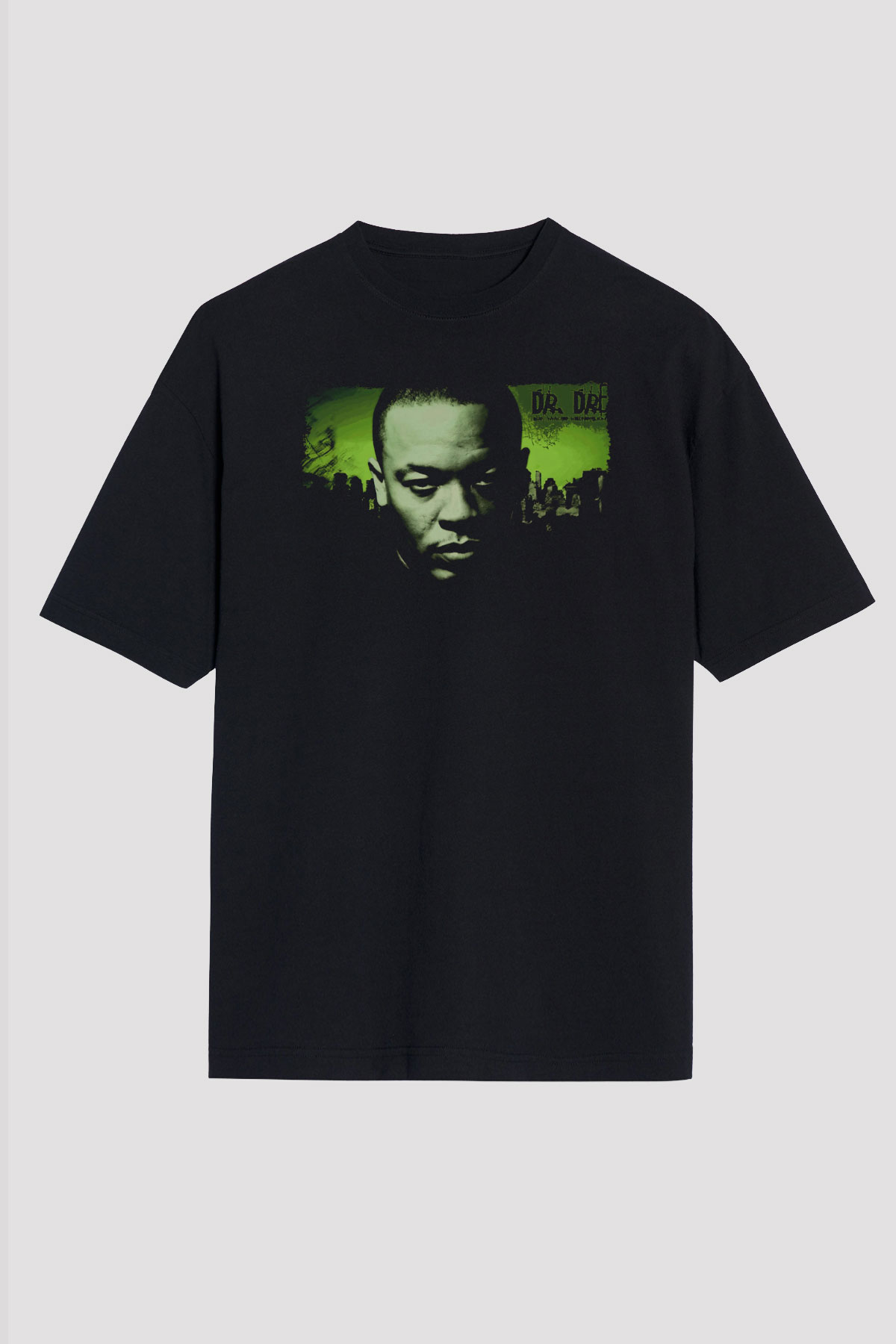 Dr.Dre Siyah Oversize Tişört Oversize T-shirt - TişörtFabrikası