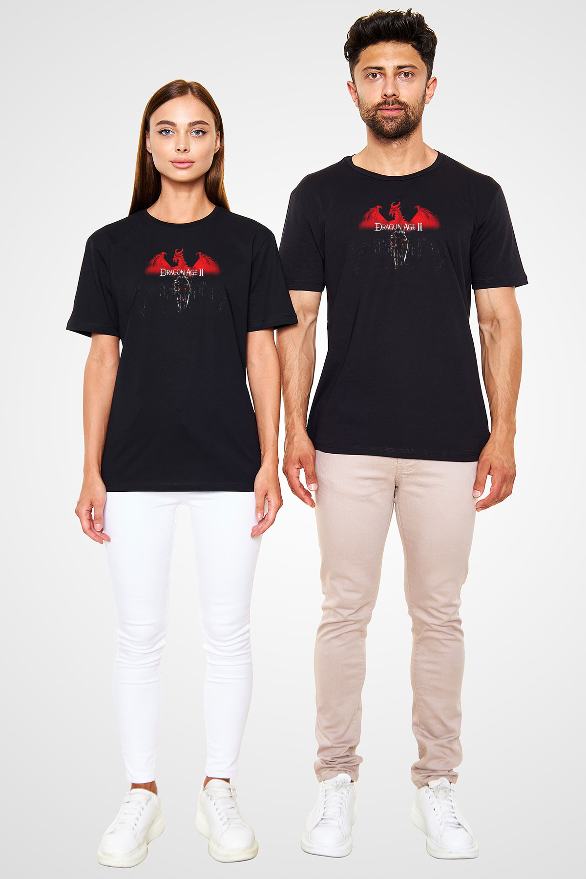 Dragon Age Siyah Unisex Tişört T-Shirt