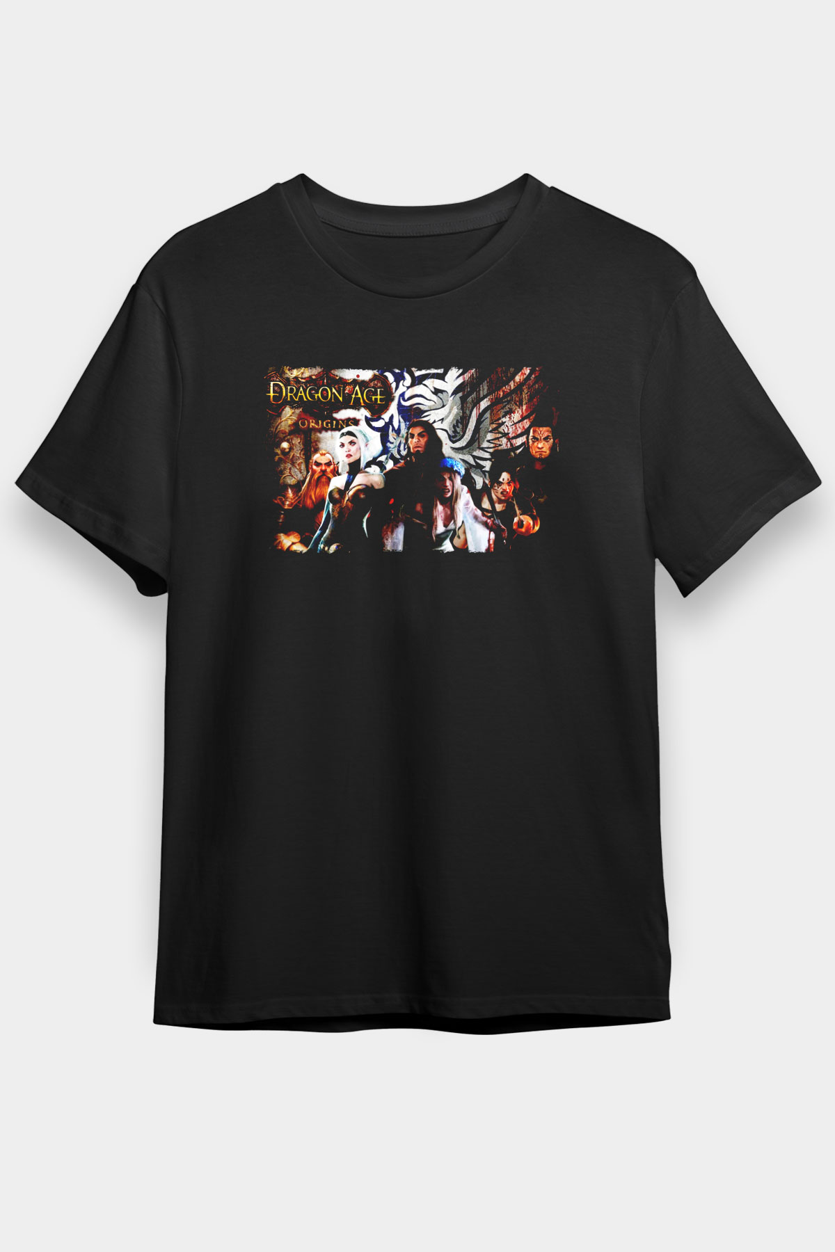 Dragon Age Siyah Unisex Tişört T-Shirt