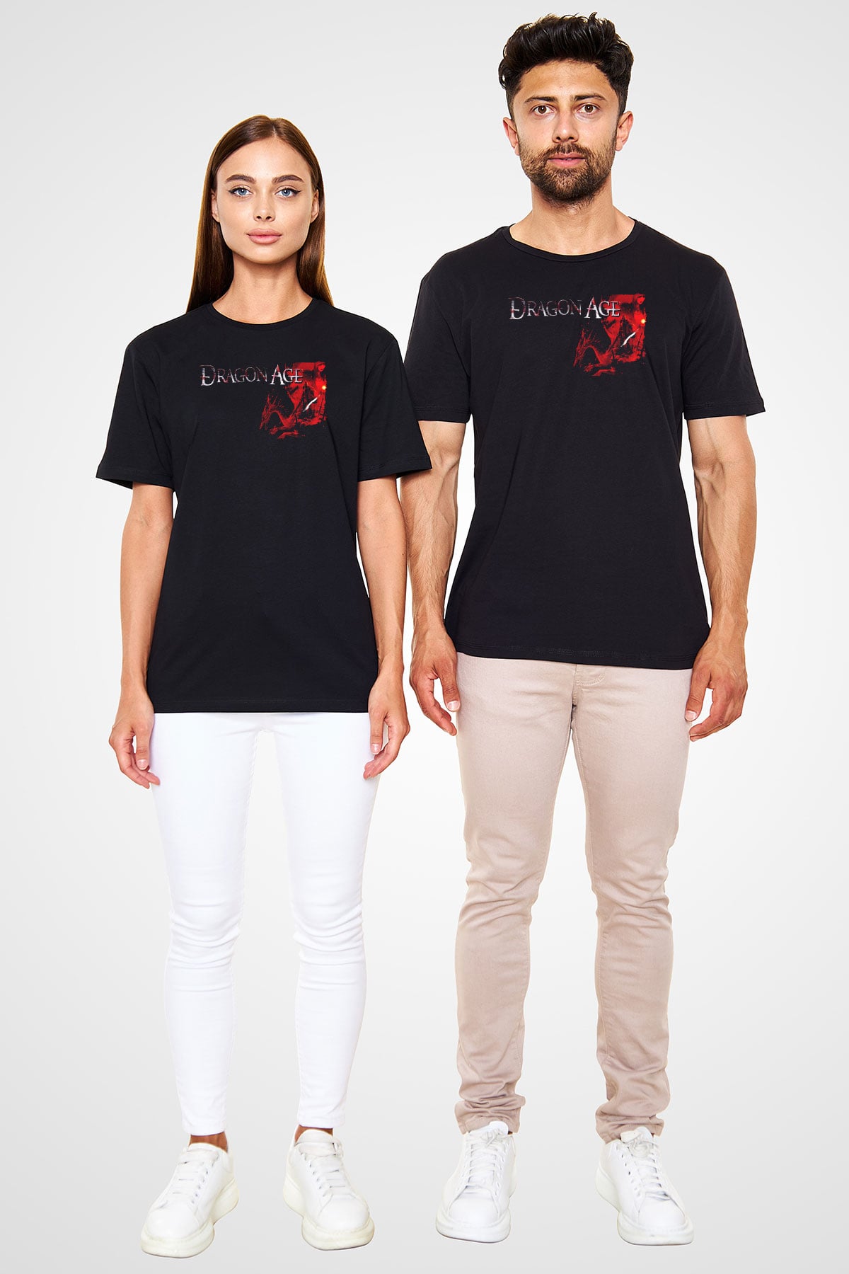 Dragon Age Siyah Unisex Tişört T-Shirt