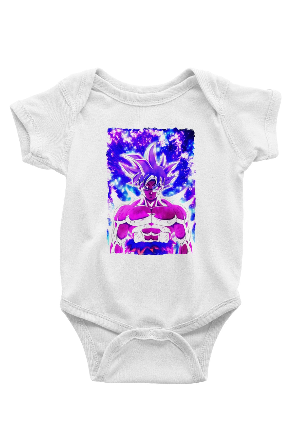 Dragonball Beyaz Bebek Body - Zıbın