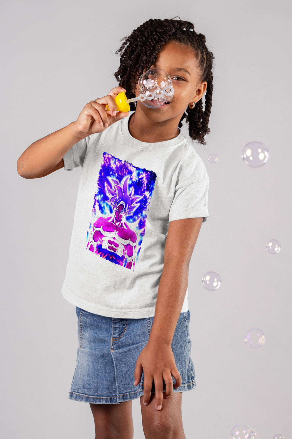 Dragonball Beyaz Unisex Çocuk Tişört