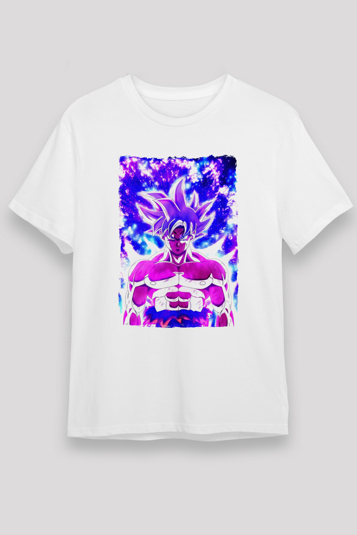 Dragonball Beyaz Unisex Tişört T-Shirt
