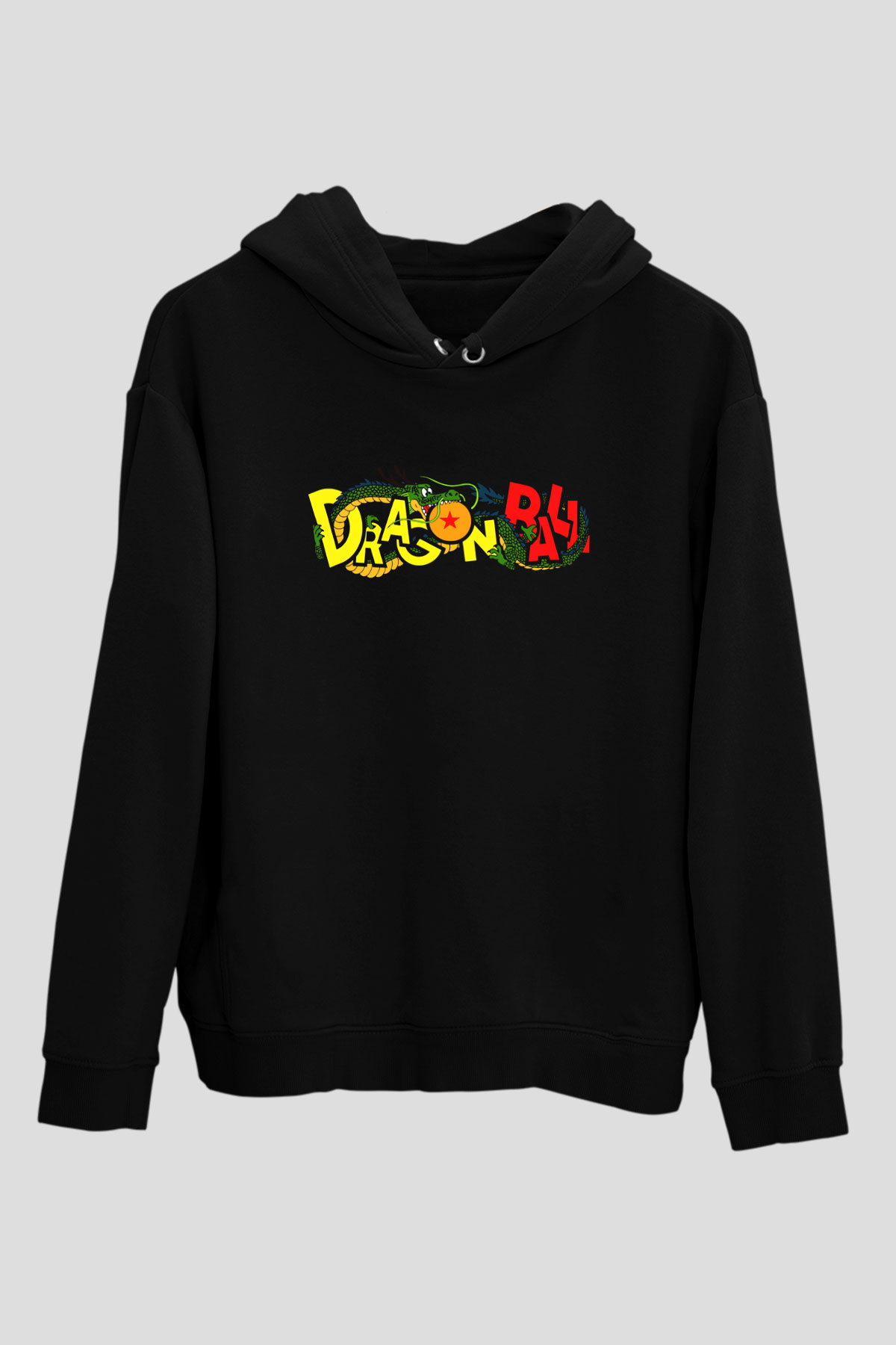 Dragonball Siyah Unisex Hoodie