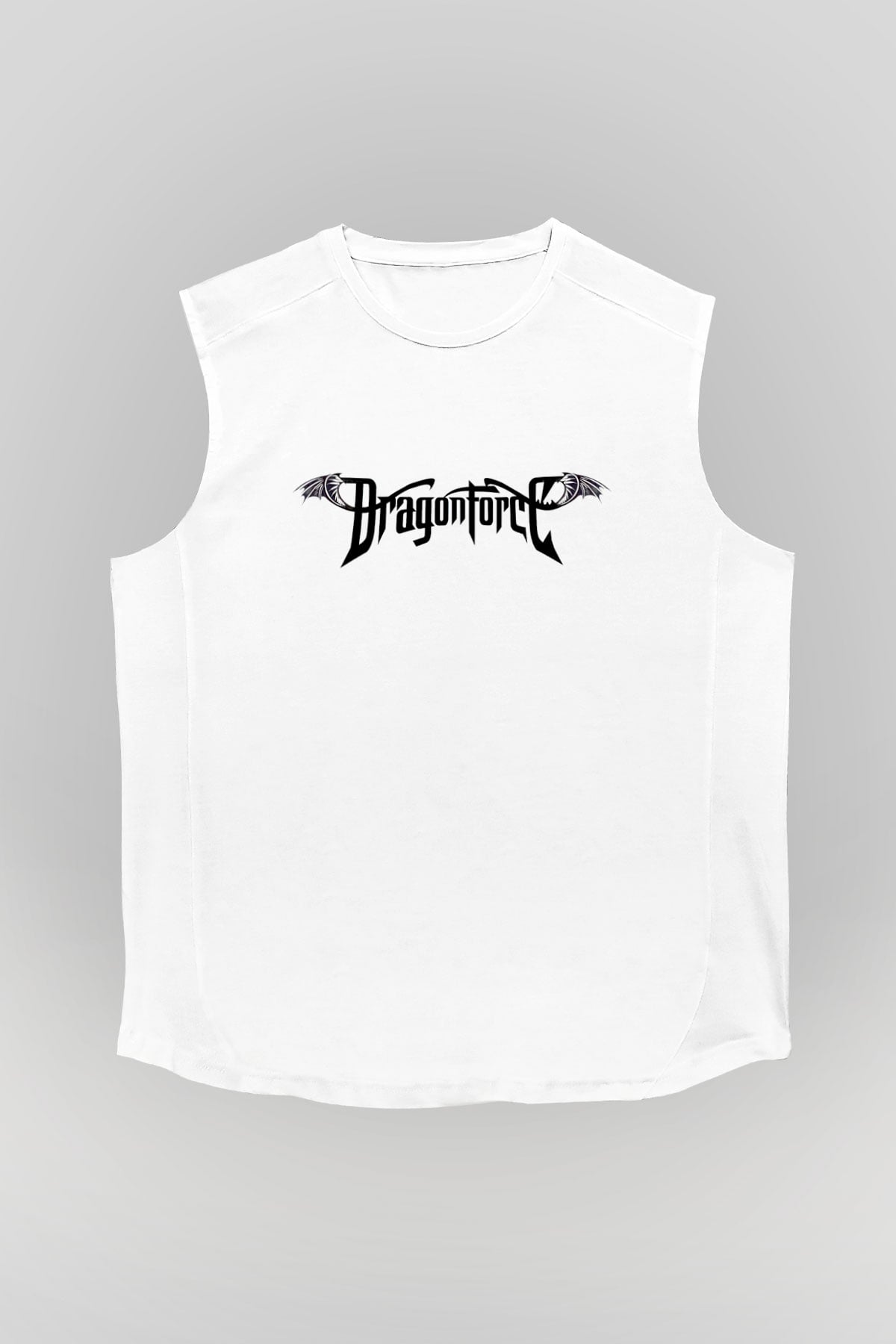 DragonForce Beyaz Unisex Kolsuz Tişört
