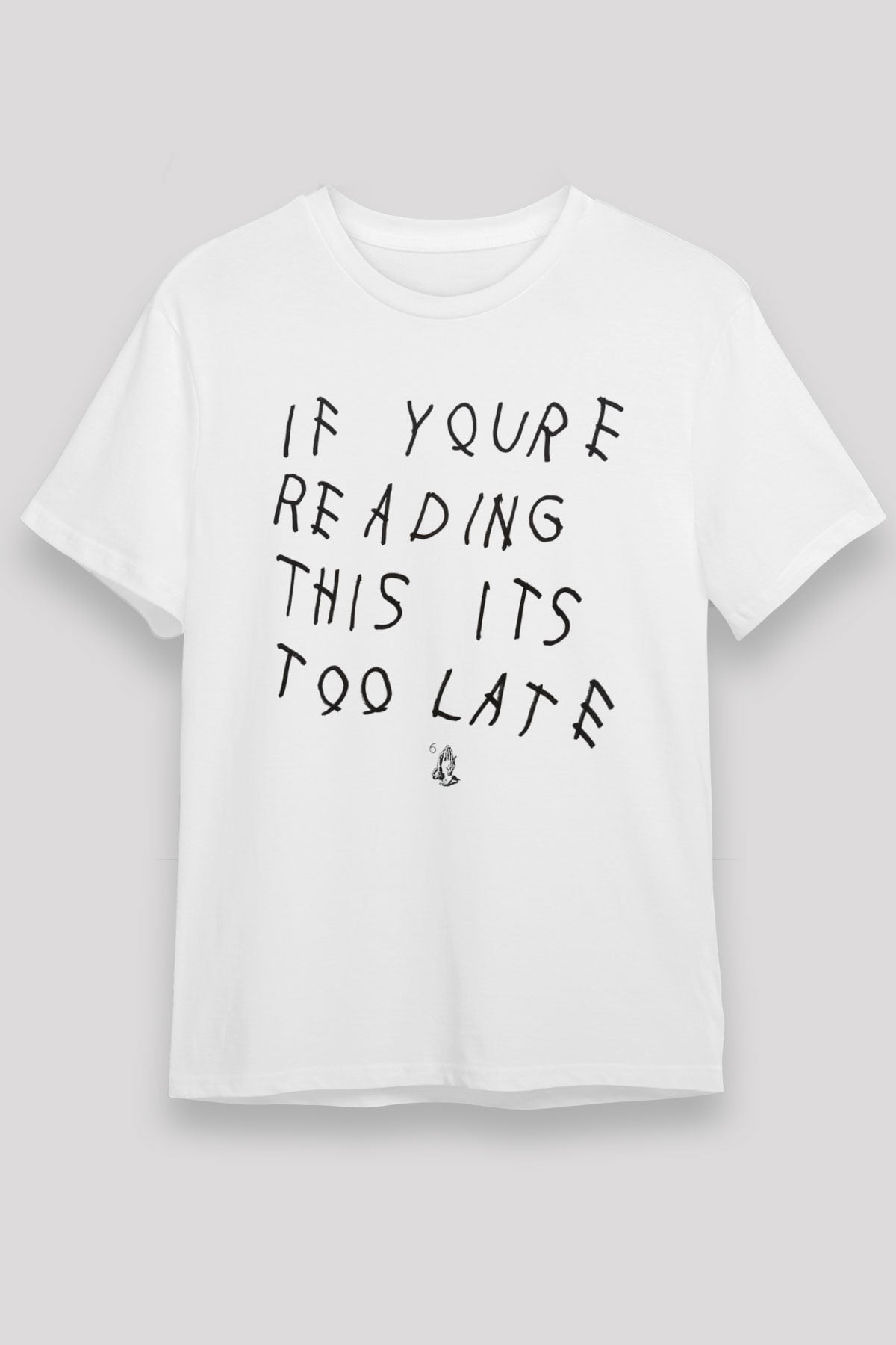 Drake Beyaz Unisex Tişört T-Shirt - TişörtFabrikası