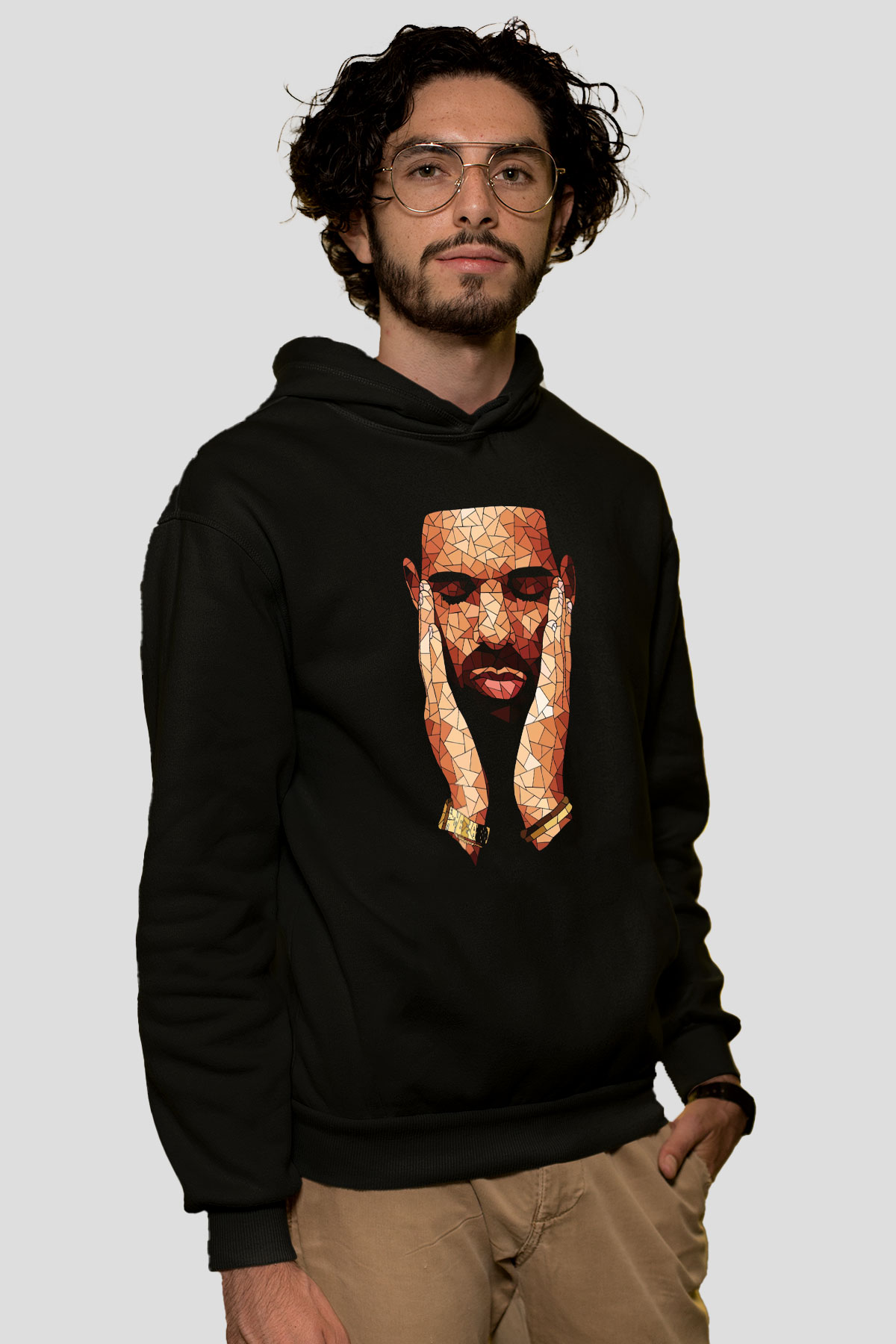 Drake Siyah Unisex Hoodie