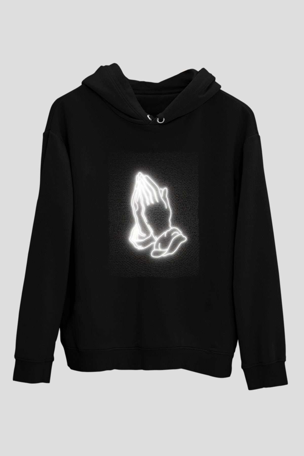 Drake Siyah Unisex Kapüşonlu Sweatshirt