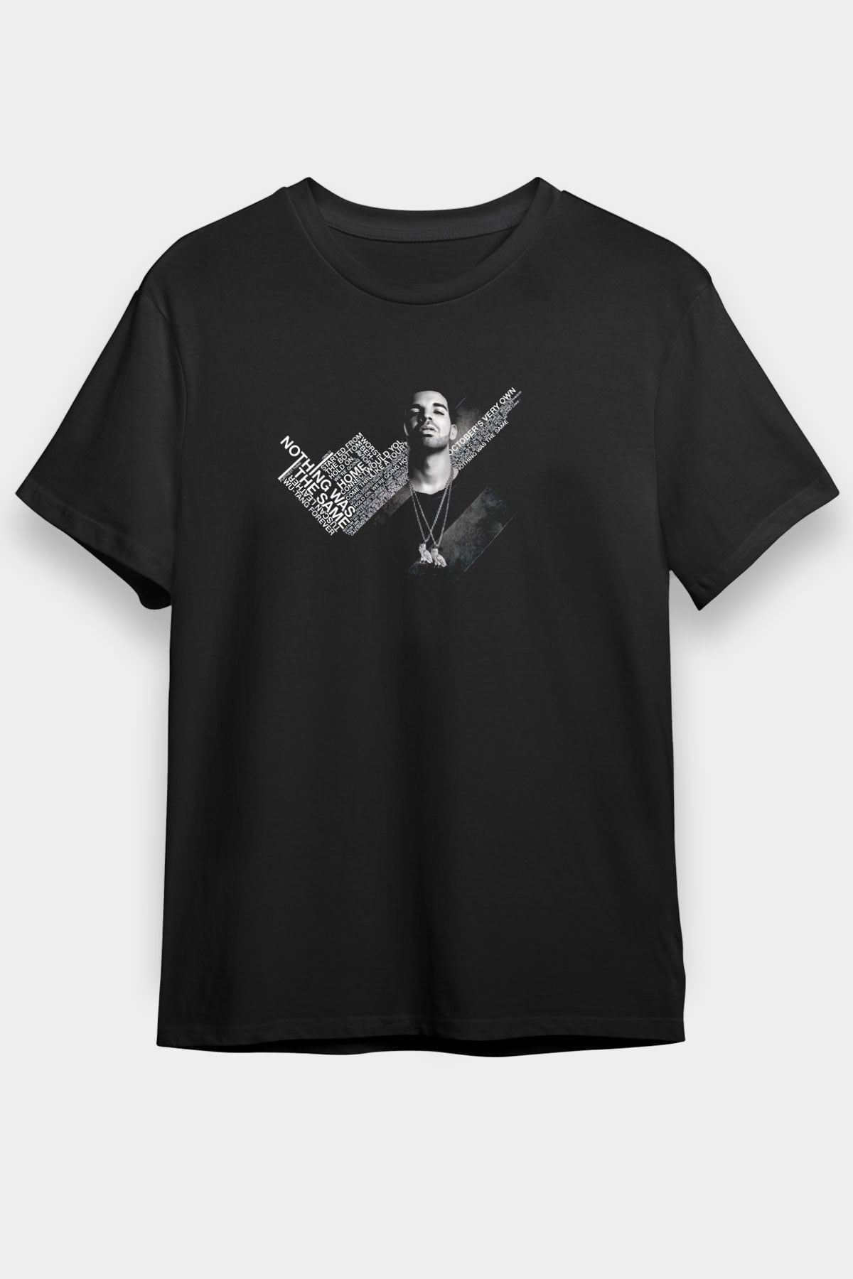 Drake Siyah Unisex Tişört T-Shirt - TişörtFabrikası