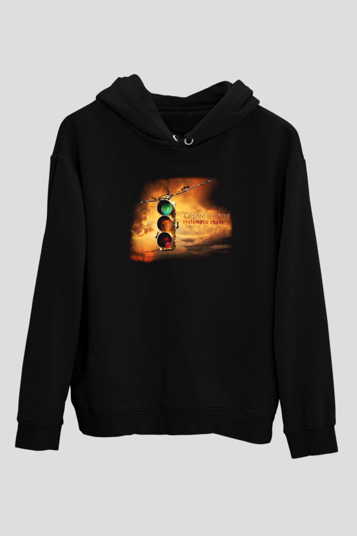 Dream Theater Siyah Unisex Hoodie
