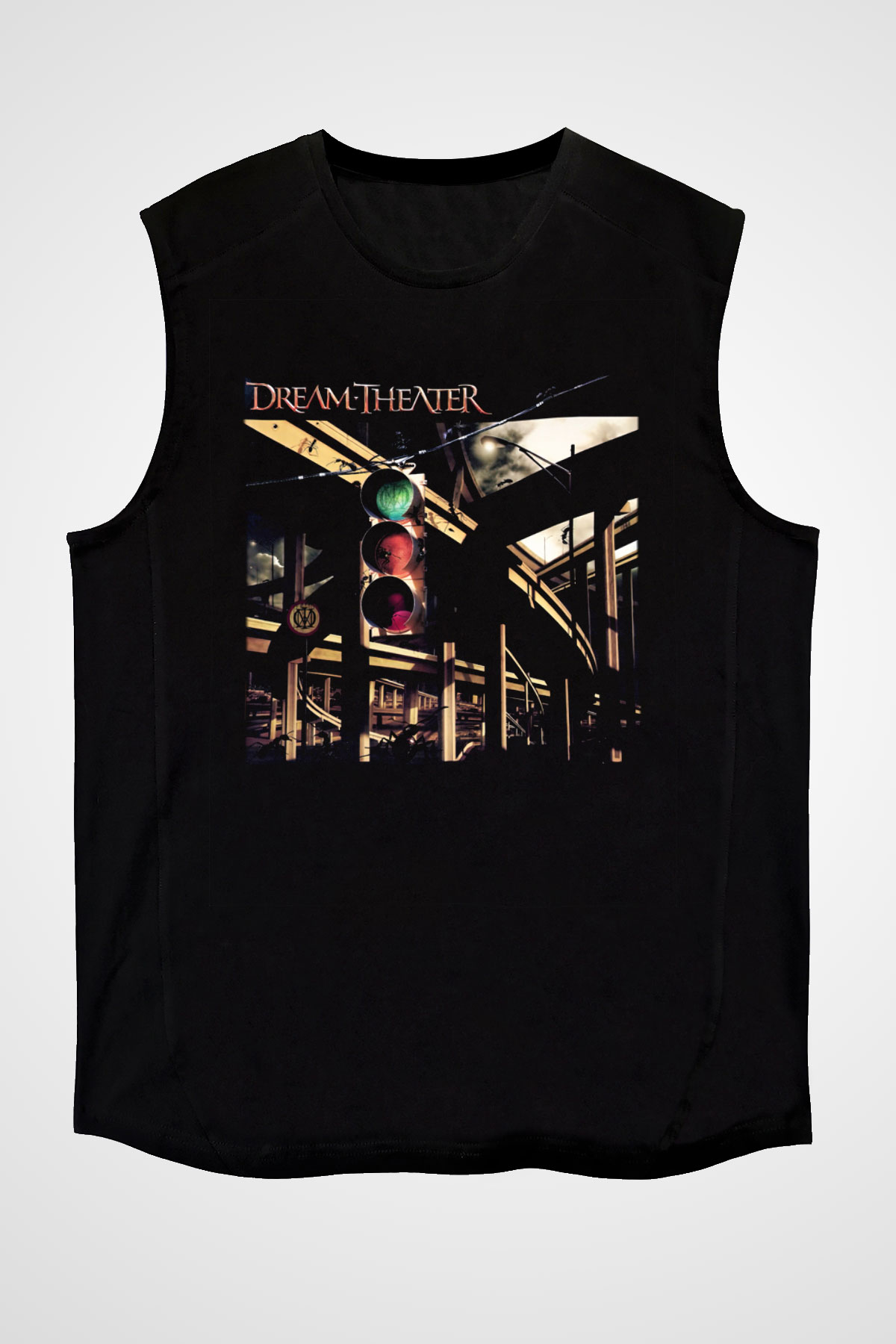 Dream Theater Siyah Unisex Kolsuz Tişört