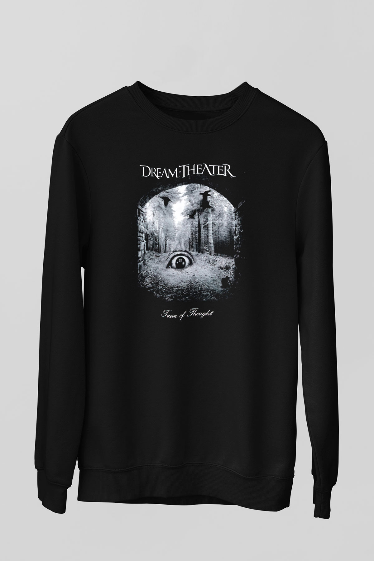 Dream Theater Siyah Unisex Sweatshirt