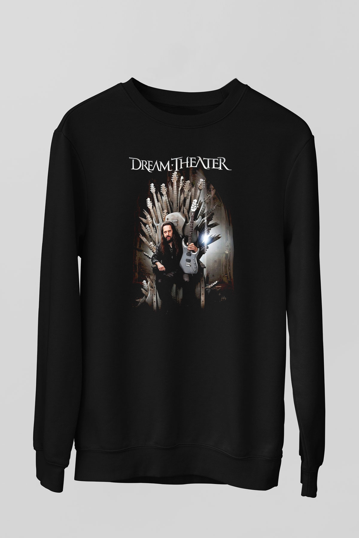 Dream Theater Siyah Unisex Sweatshirt