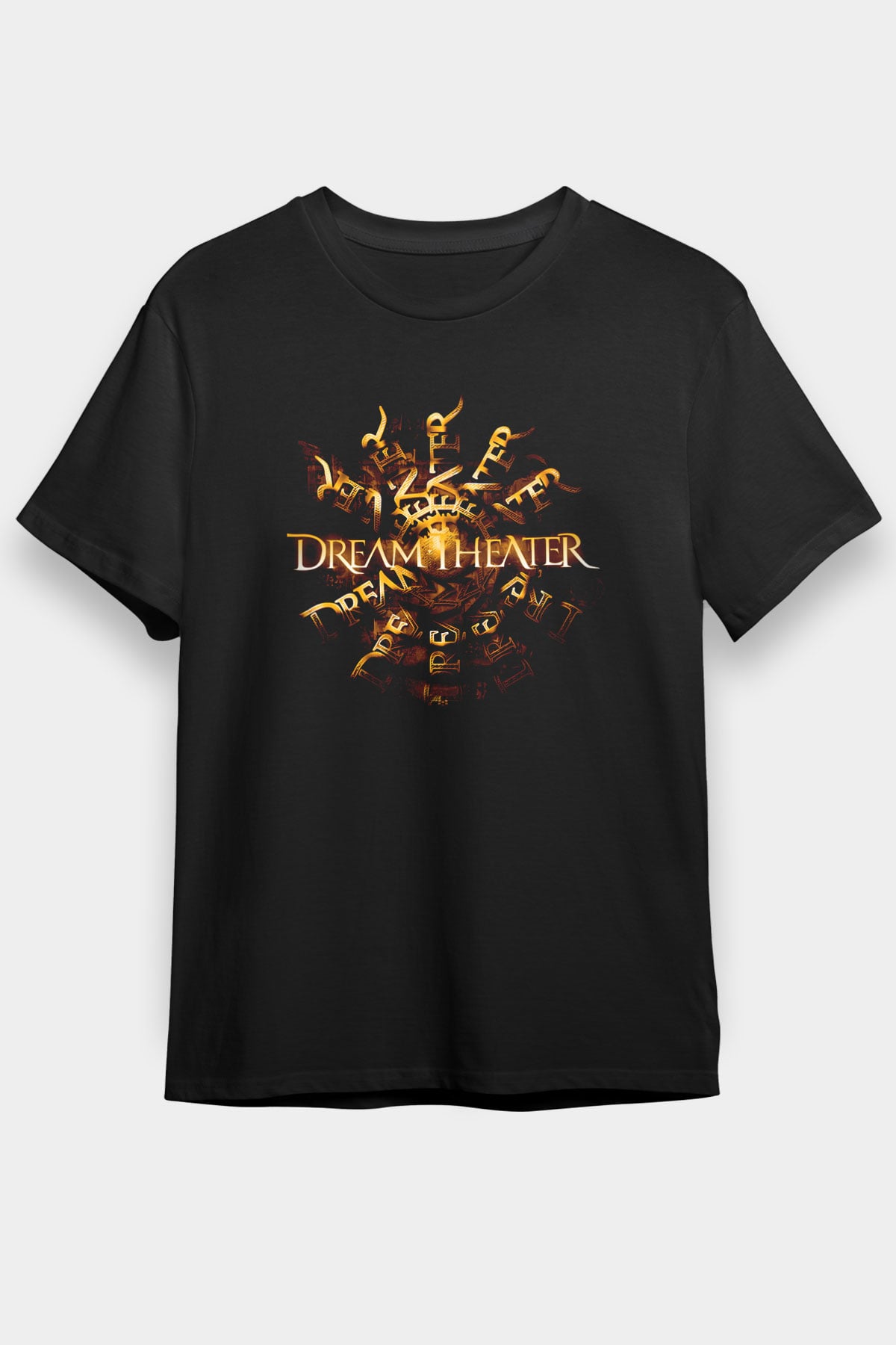 Dream Theater Siyah Unisex Tişört T-Shirt - TişörtFabrikası