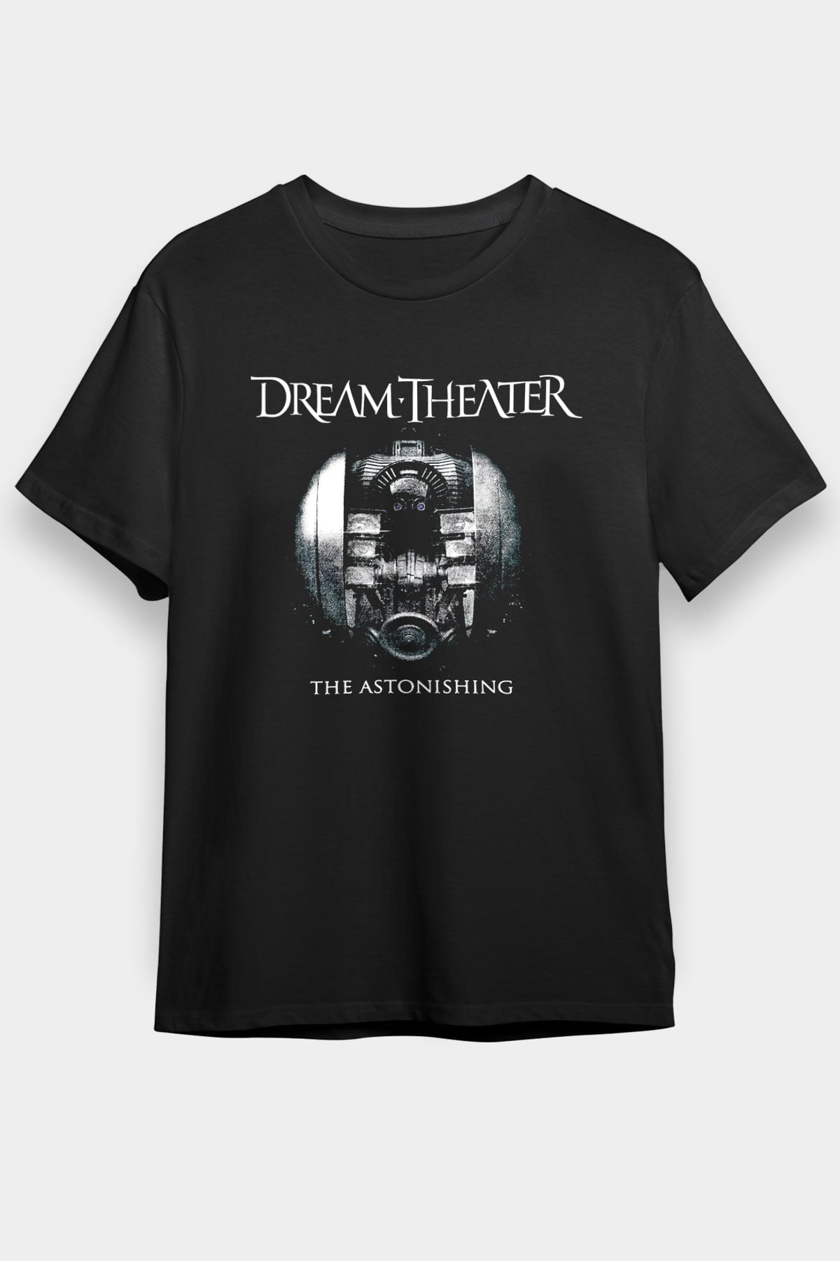 Dream Theater Siyah Unisex Tişört T-Shirt - TişörtFabrikası