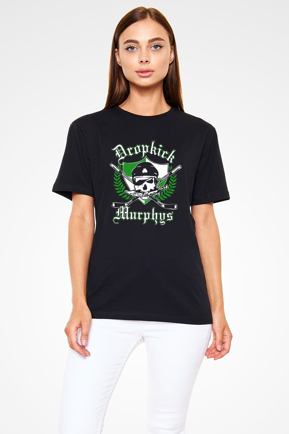 Dropkick Murphys Siyah Unisex Tişört T-Shirt - TişörtFabrikası