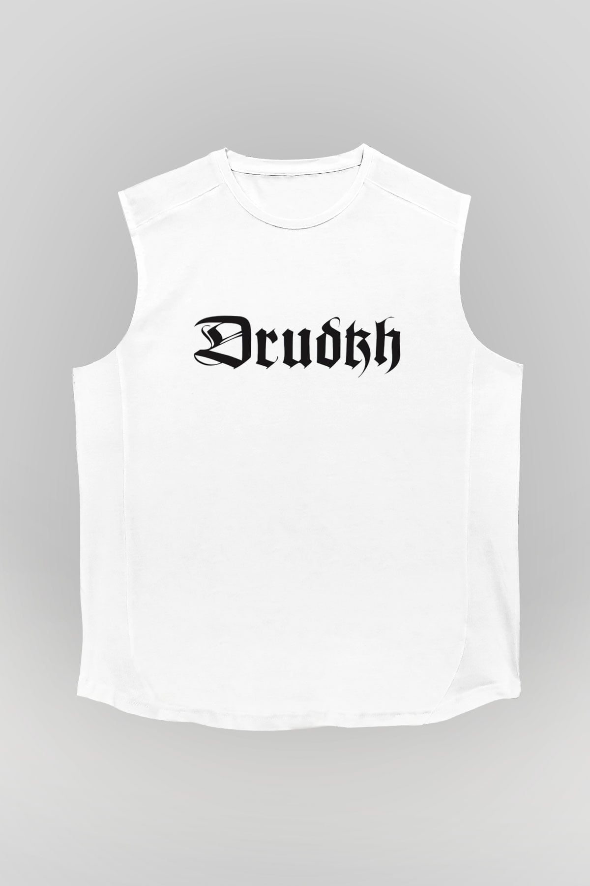Drudkh Beyaz Unisex Kolsuz Tişört