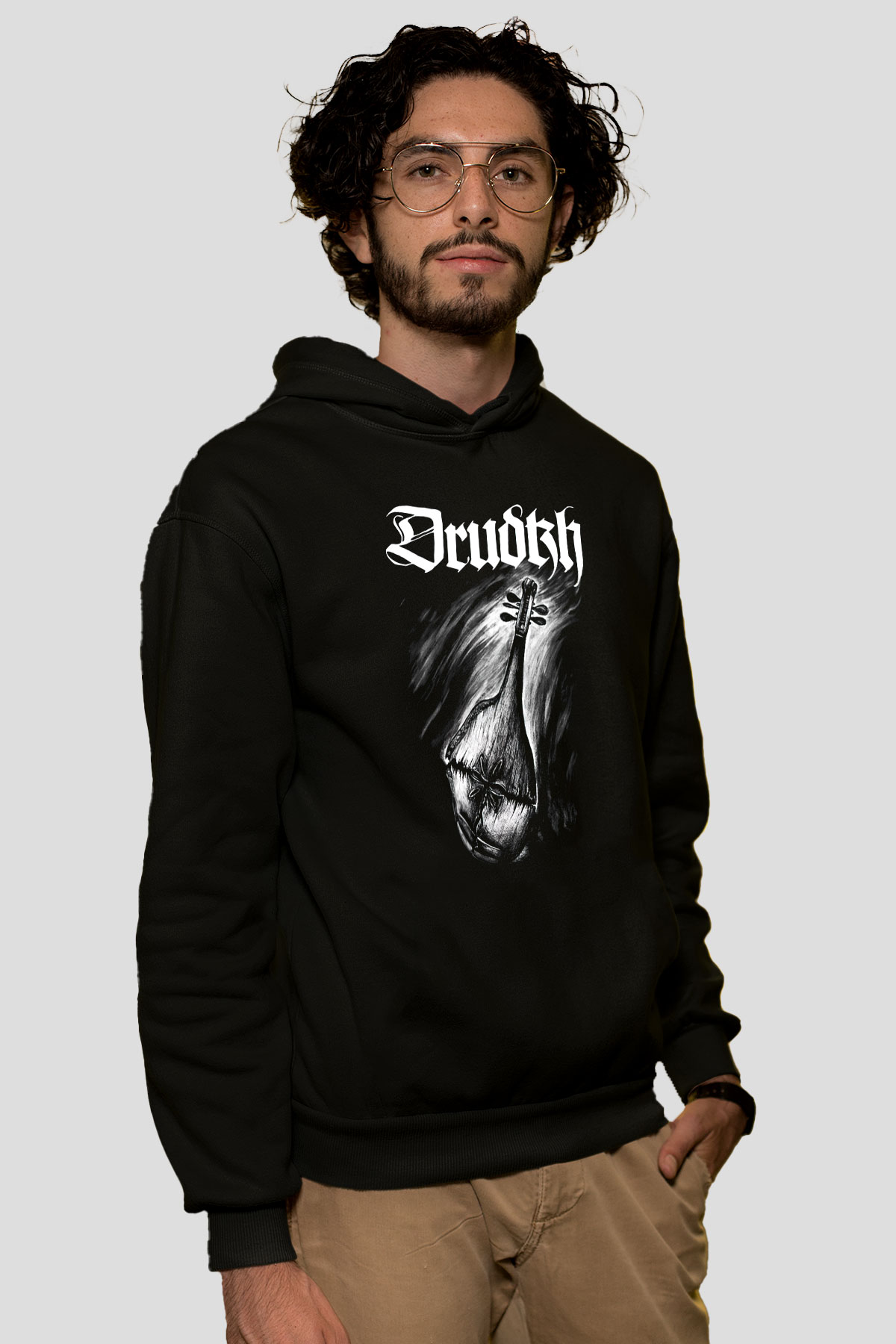 Drudkh Siyah Unisex Hoodie