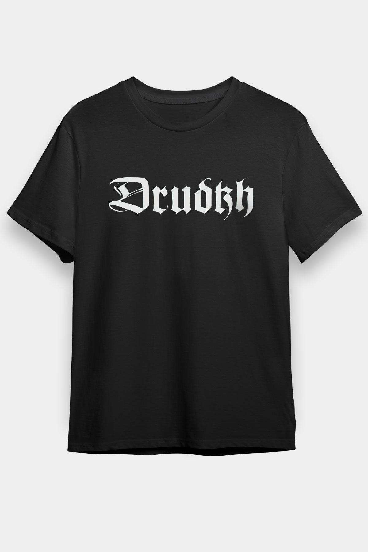 Drudkh Siyah Unisex Tişört T-Shirt - TişörtFabrikası