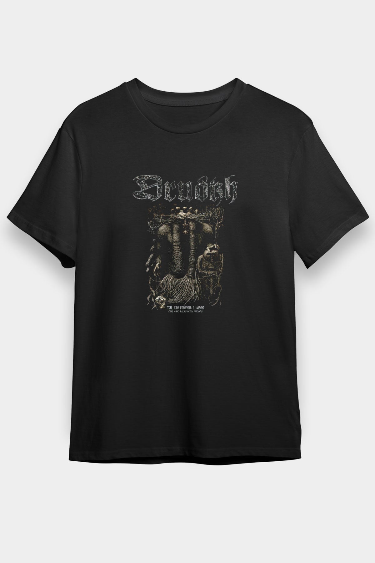Drudkh Siyah Unisex Tişört T-Shirt - TişörtFabrikası