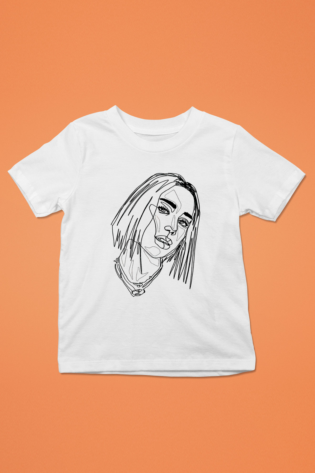Dua Lipa Baskılı Beyaz Unisex Beyaz Çocuk Tişört - Tshirt