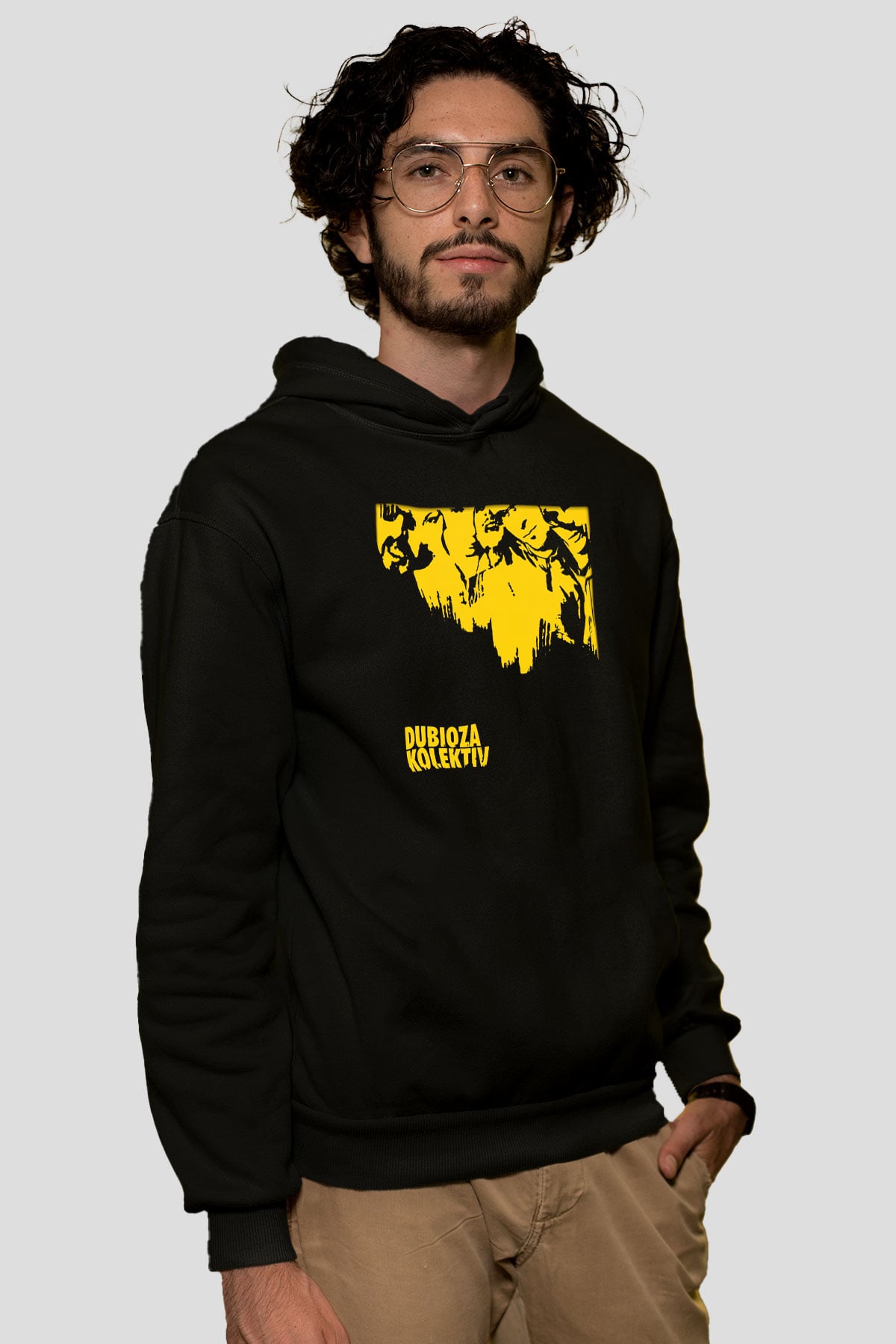 Dubioza kolektiv Siyah Unisex Hoodie