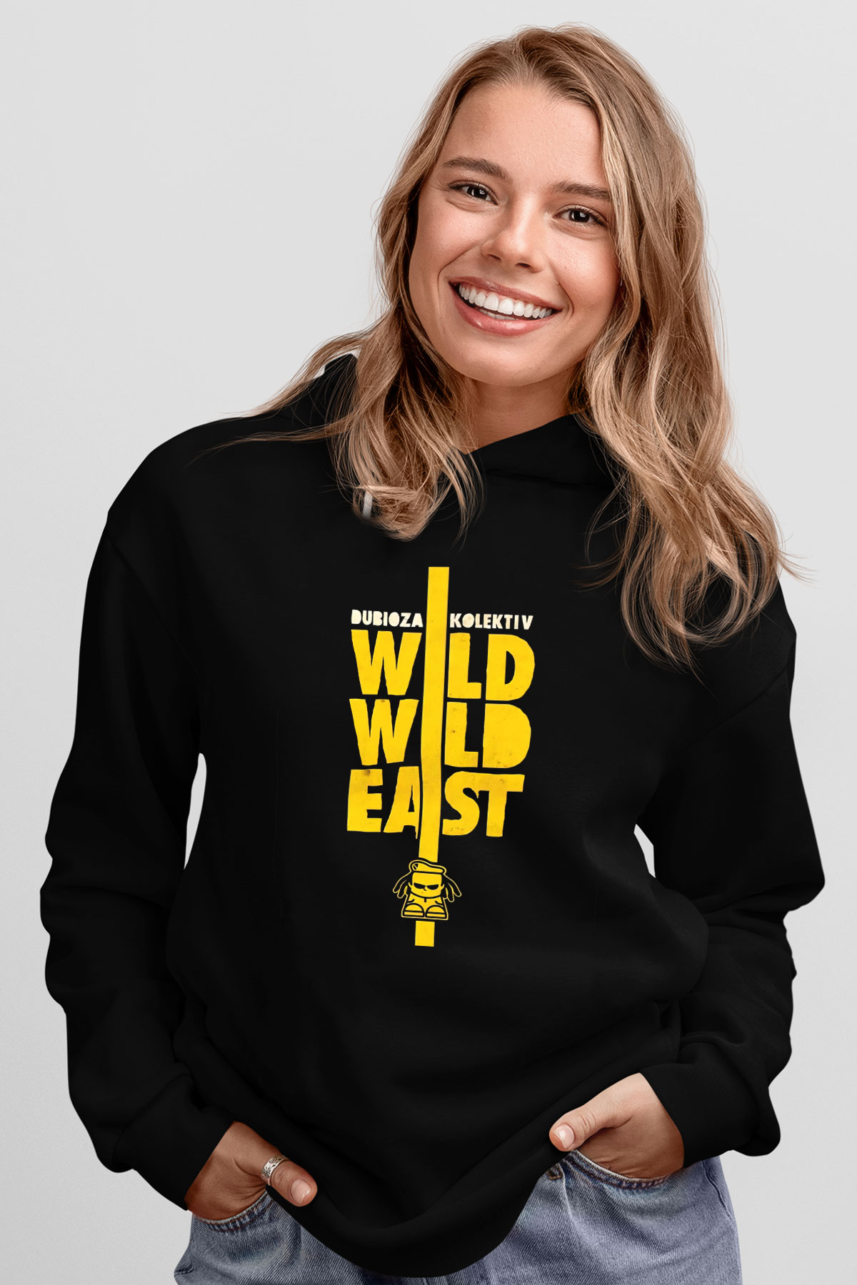 Dubioza kolektiv Siyah Unisex Hoodie