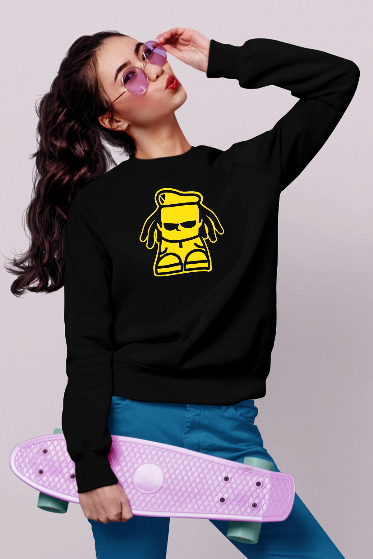 Dubioza kolektiv Siyah Unisex Sweatshirt