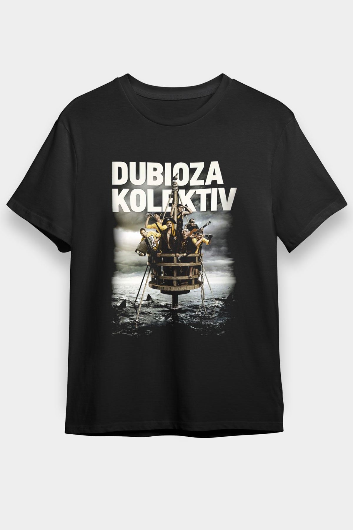Dubioza kolektiv Siyah Unisex Tişört T-Shirt - TişörtFabrikası