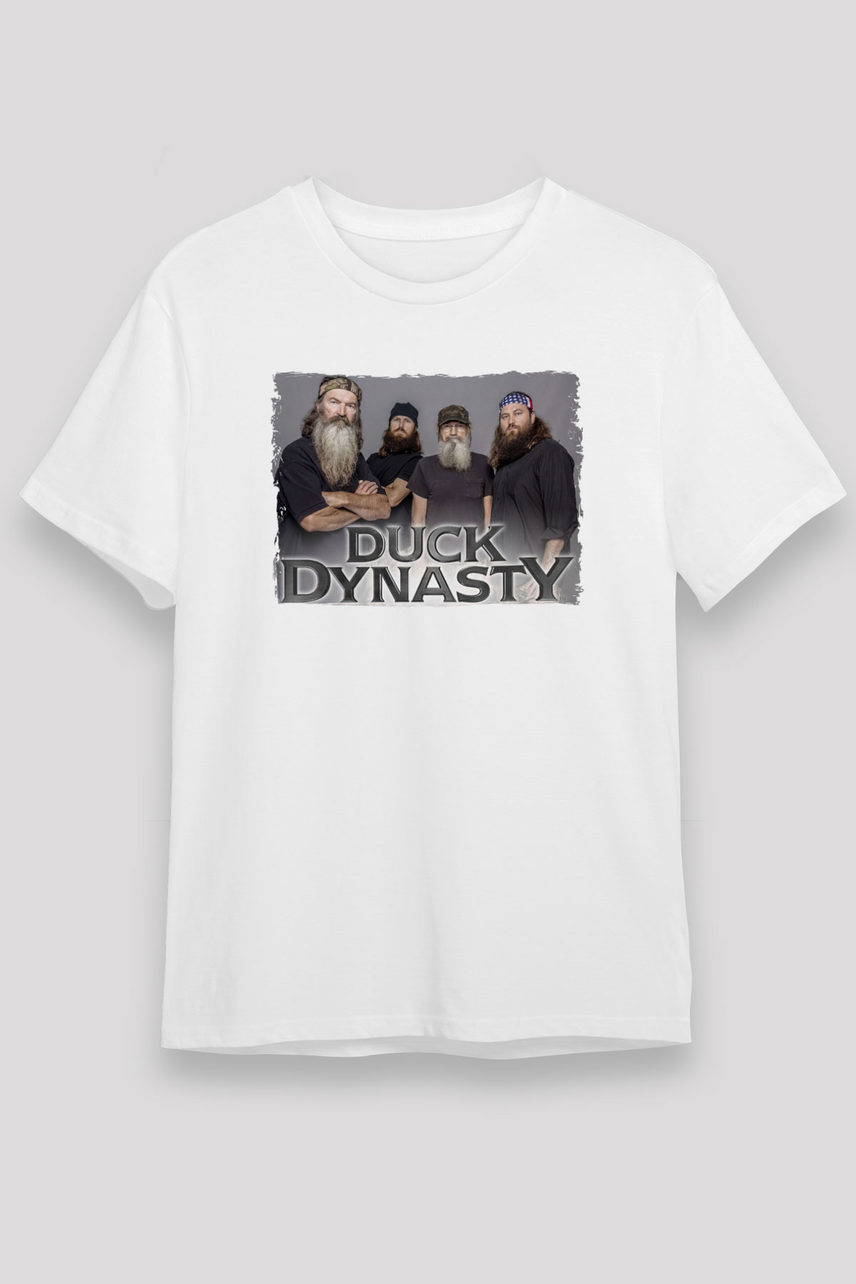 Duck Dynasty Beyaz Unisex Tişört T-Shirt