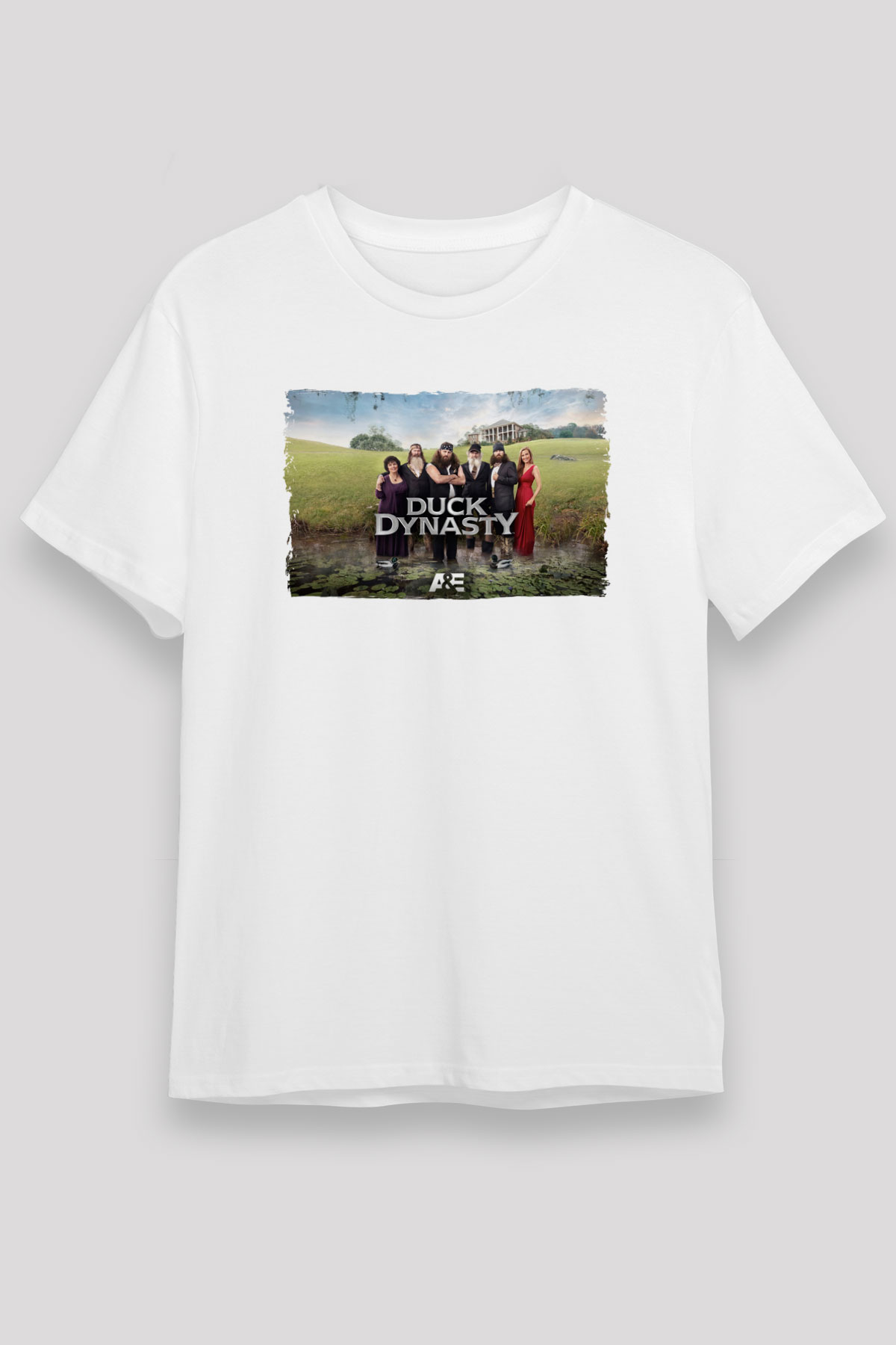 Duck Dynasty Beyaz Unisex Tişört T-Shirt