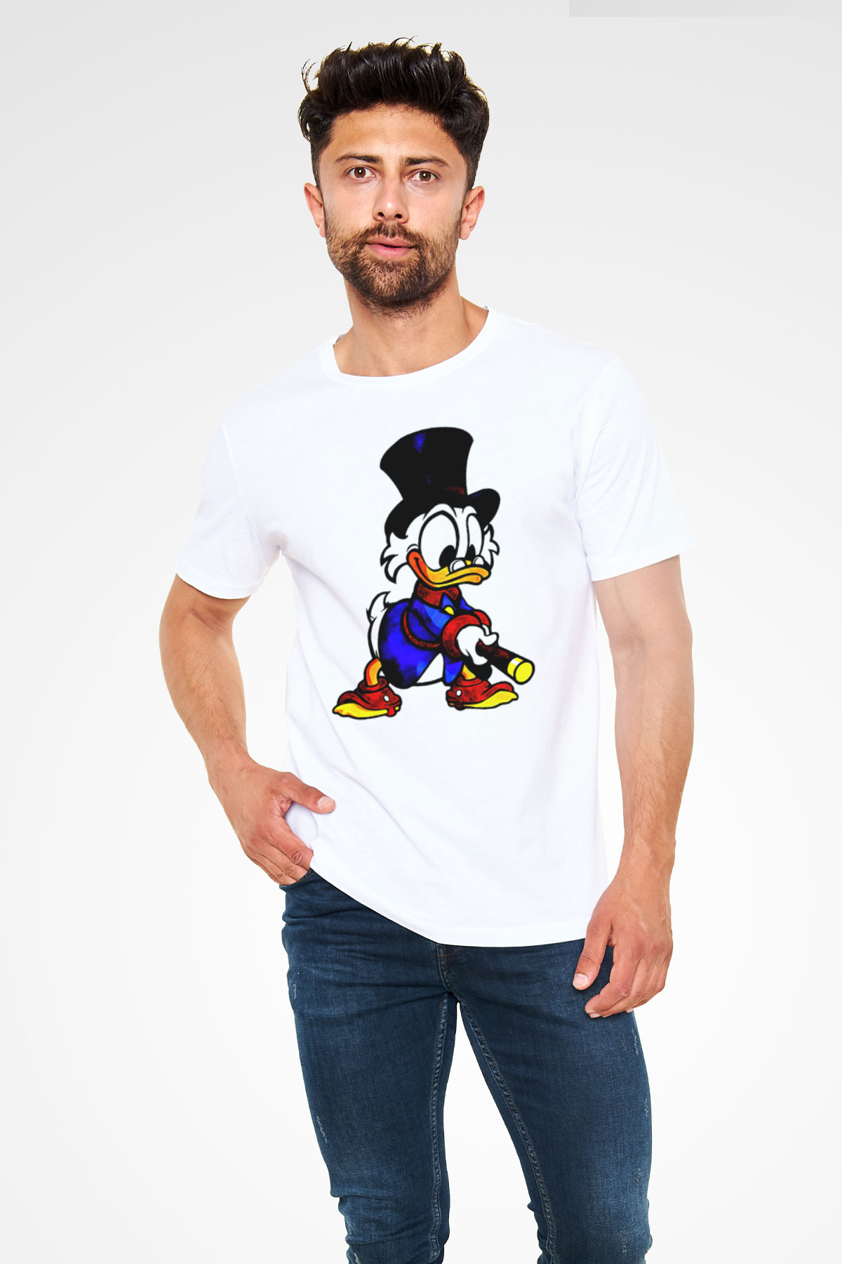 DuckTales Beyaz Unisex Tişört