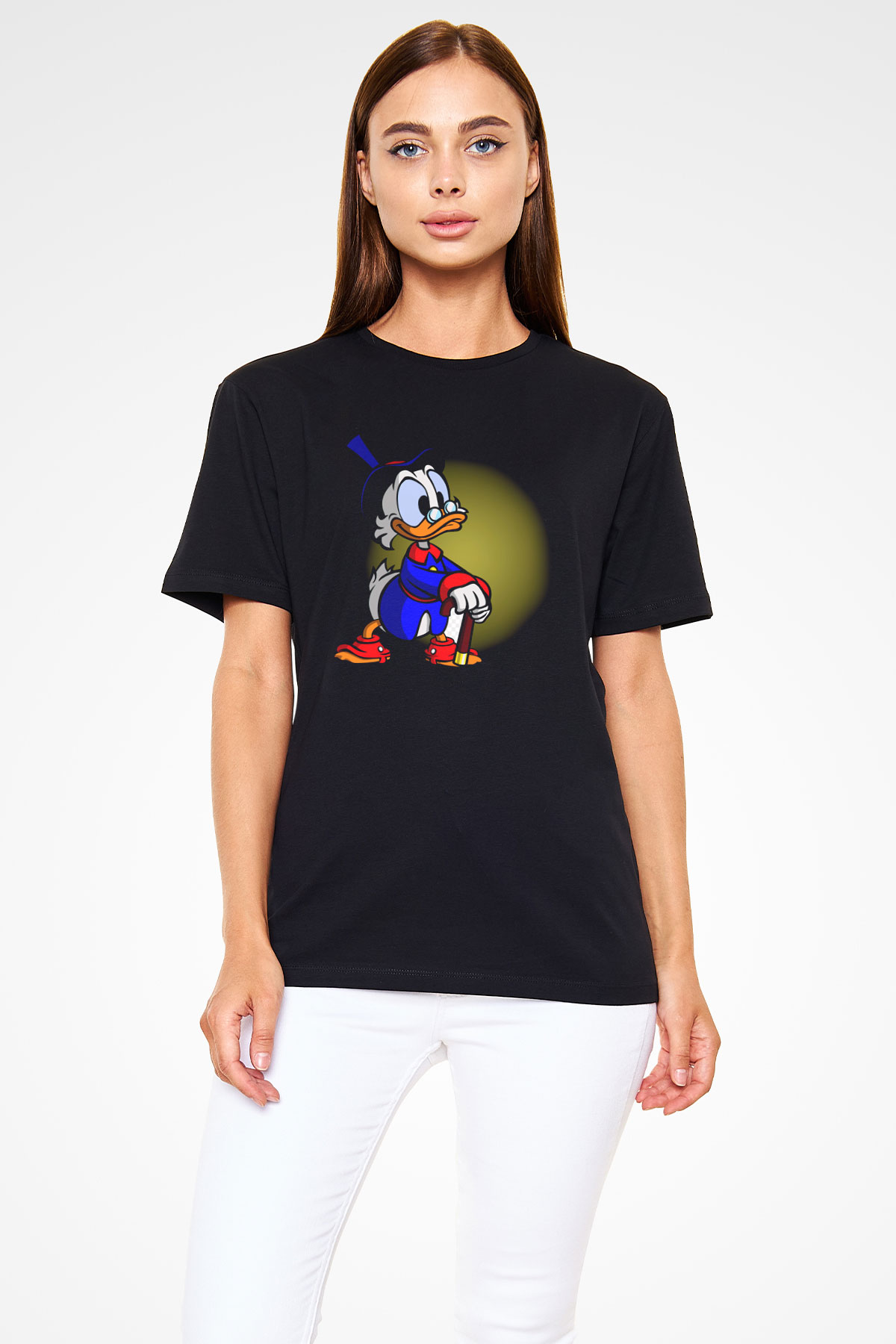 DuckTales Siyah Unisex Tişört