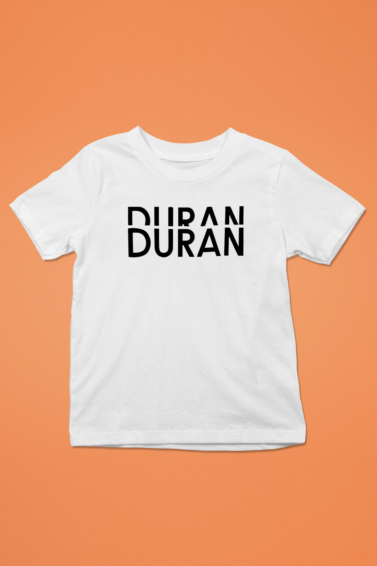 Duran Duran Baskılı Beyaz Unisex Çocuk Tişört