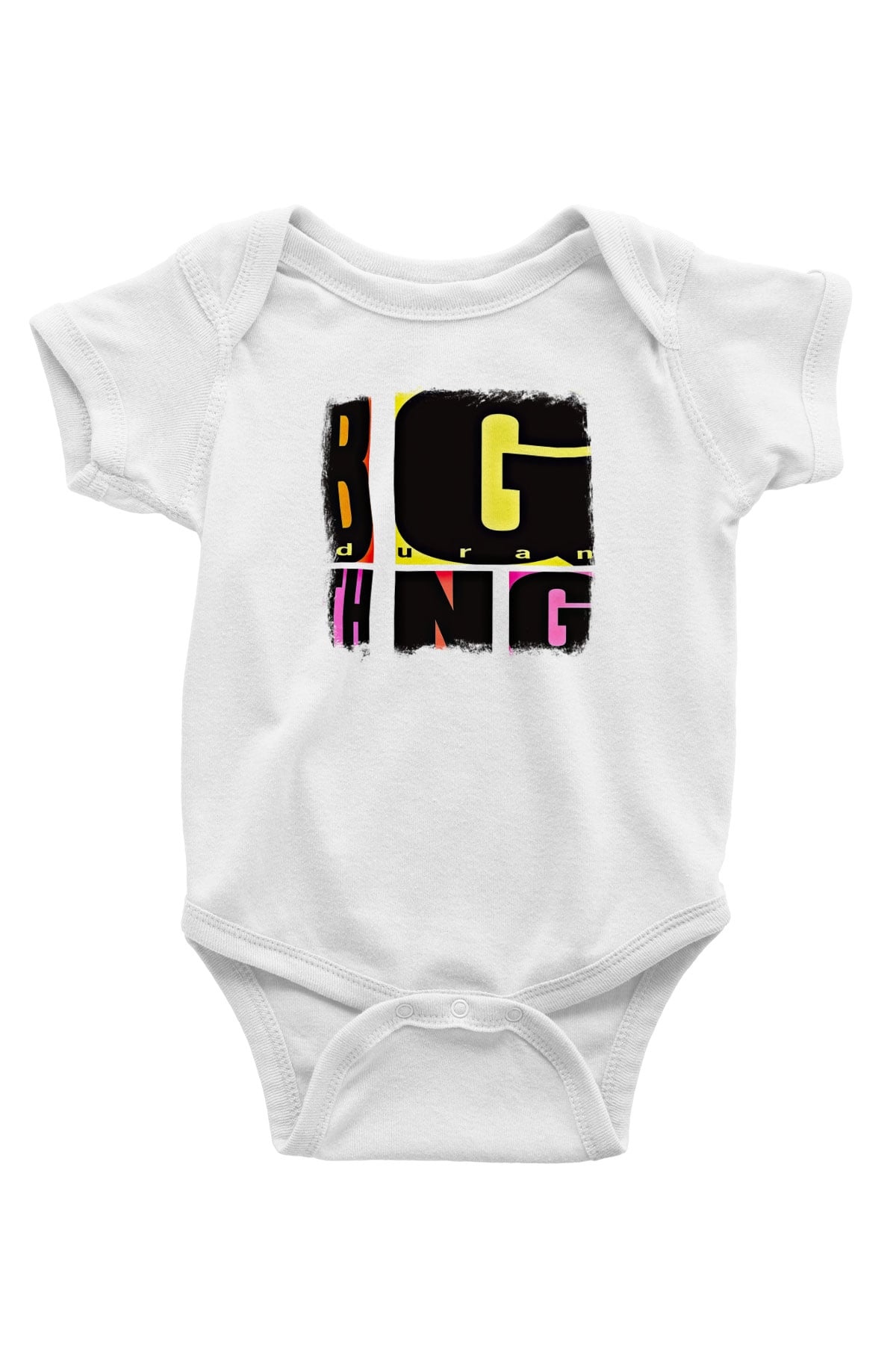 Duran Duran Baskılı Unisex Beyaz Bebek Body - Zıbın