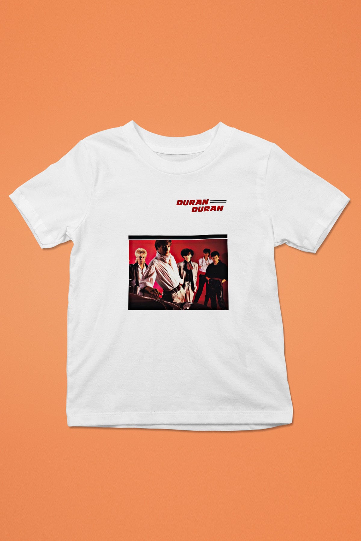 Duran Duran Baskılı Unisex Beyaz Çocuk Tişört