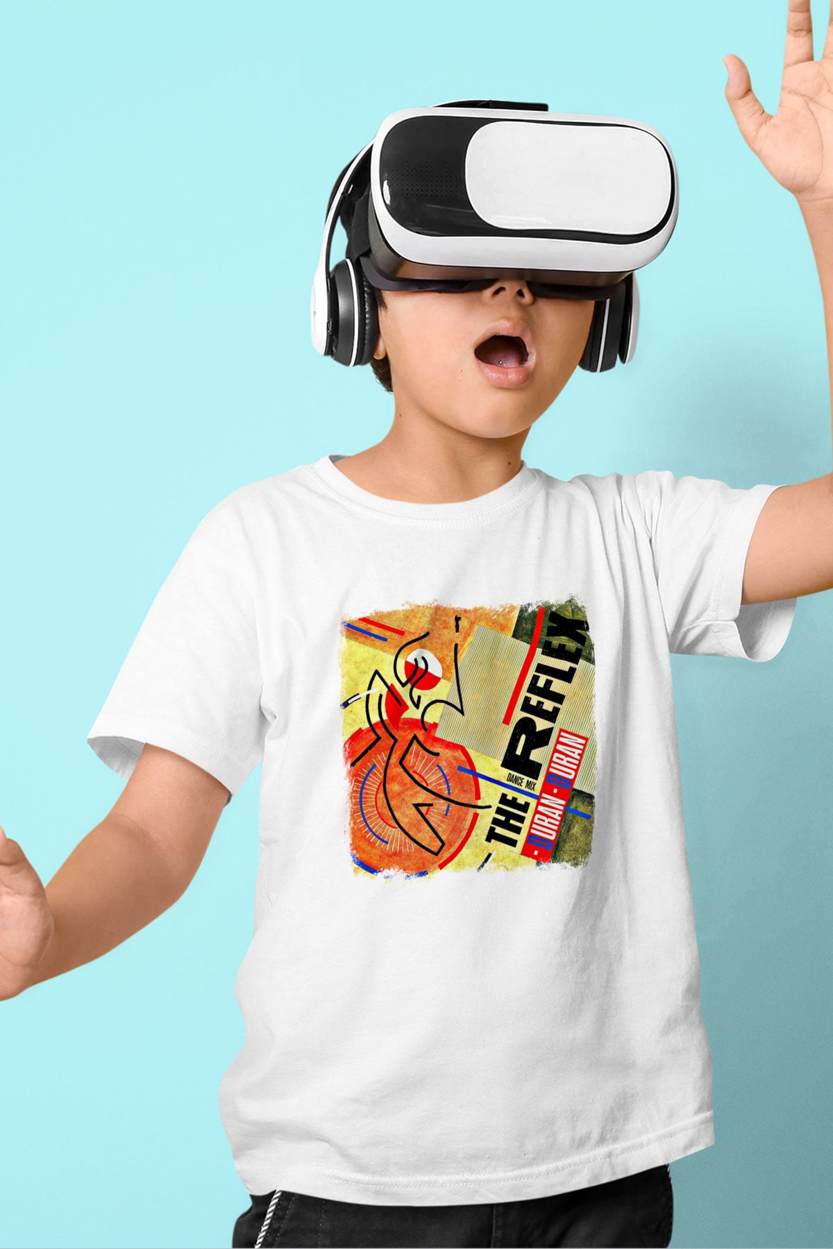Duran Duran Baskılı Unisex Beyaz Çocuk Tişört