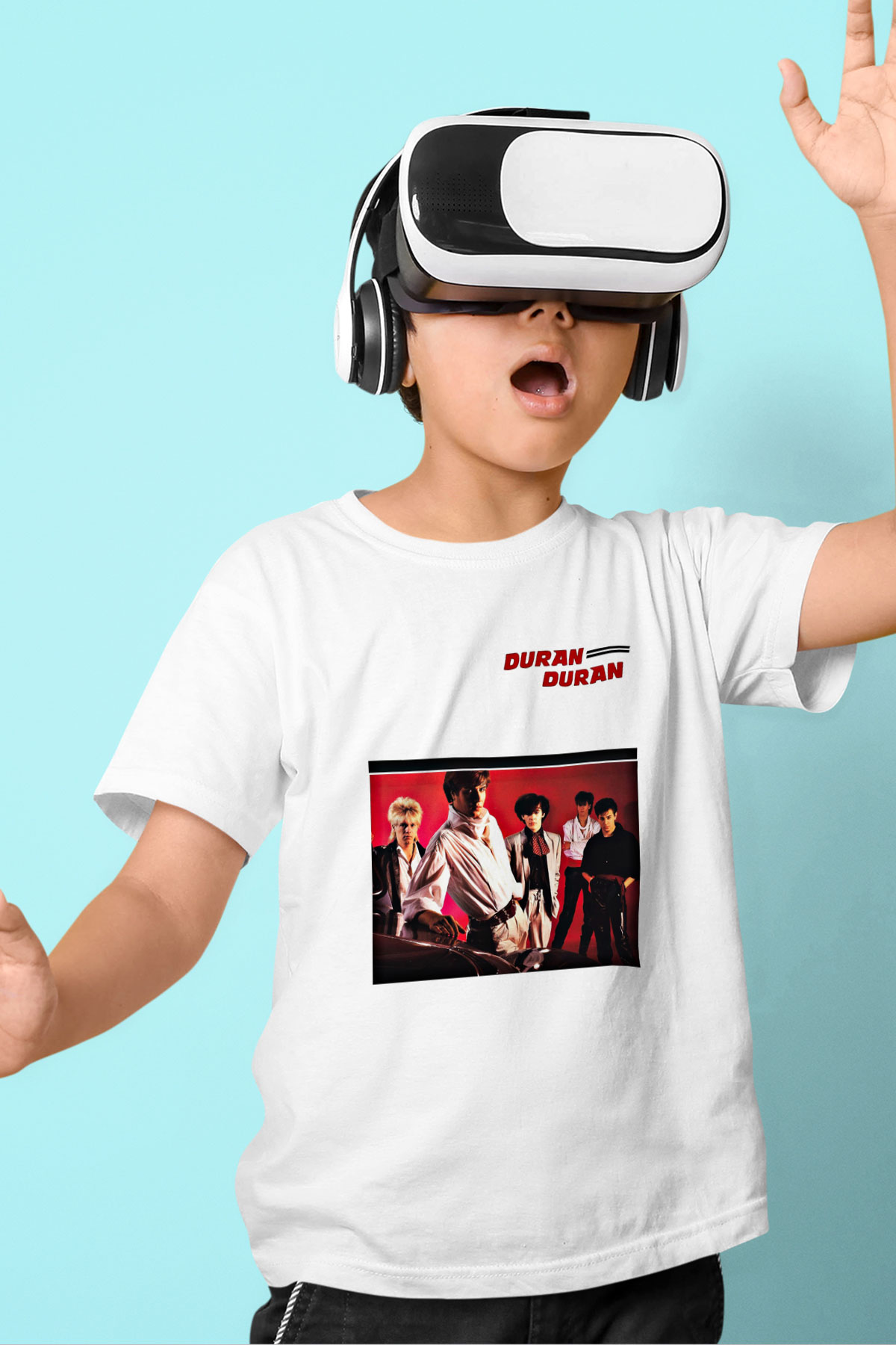 Duran Duran Baskılı Unisex Beyaz Çocuk Tişört