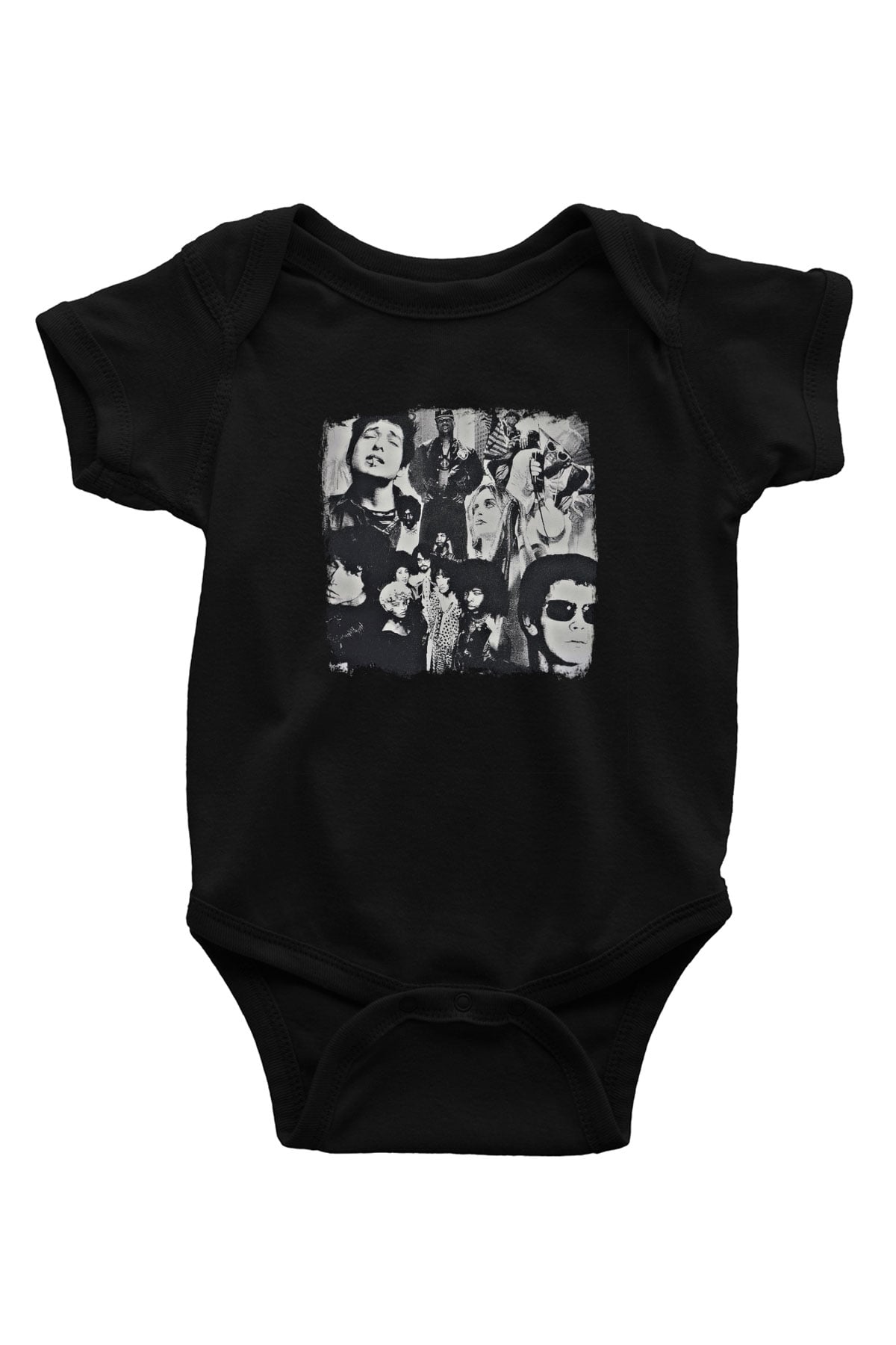 Duran Duran Baskılı Unisex Siyah Bebek Body - Zıbın