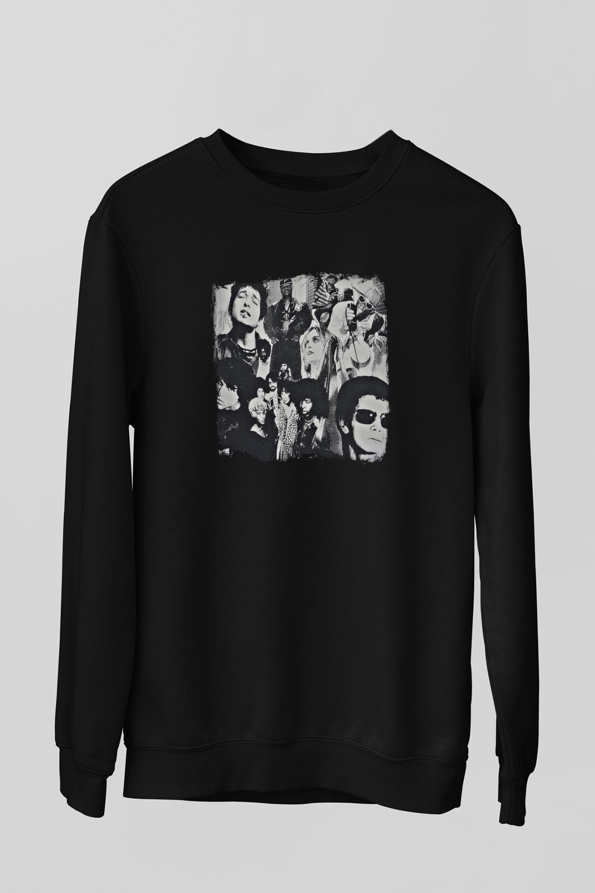Duran Duran Baskılı Unisex Siyah Sweatshirt