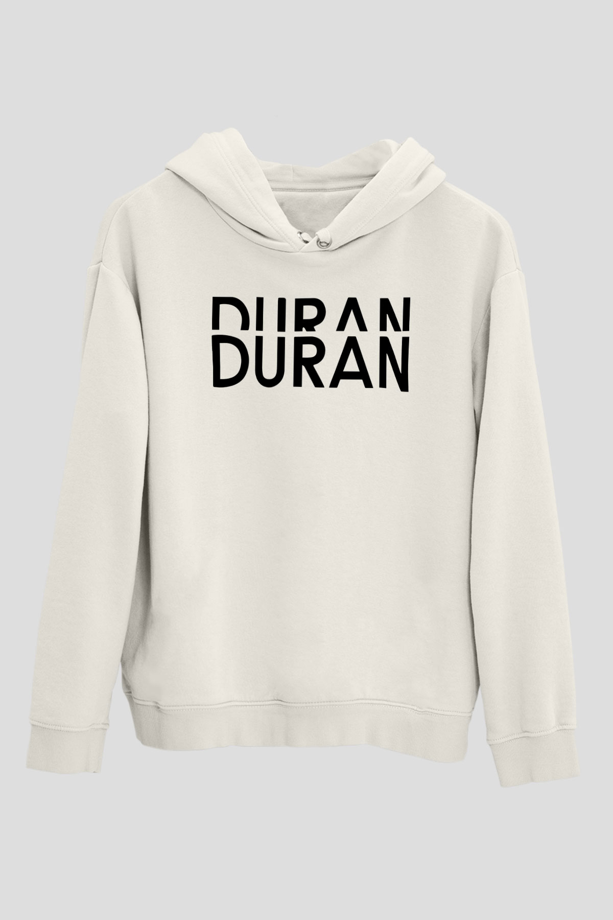Duran Duran Beyaz Unisex Kapşonlu Sweatshirt
