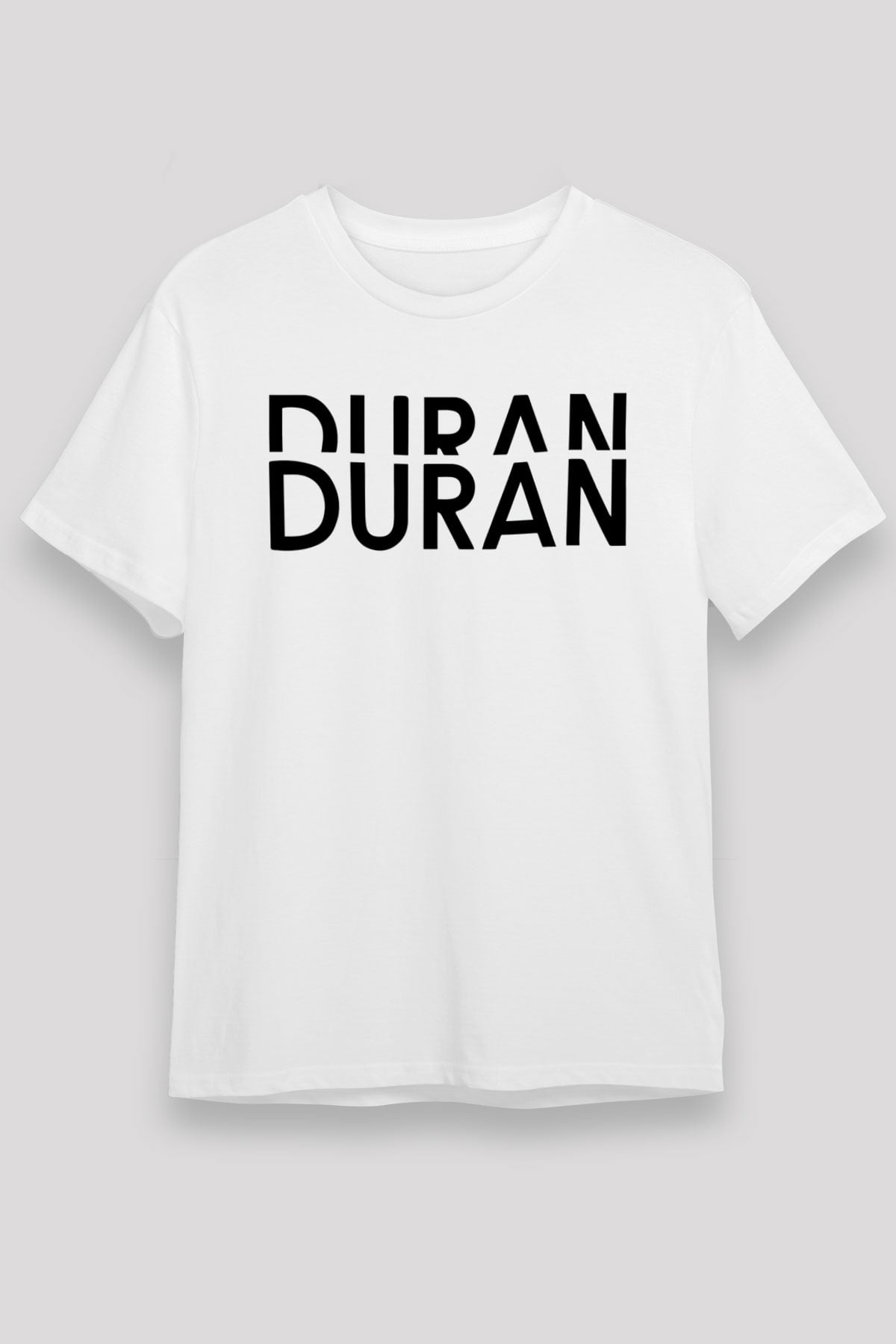 Duran Duran Beyaz Unisex Tişört T-Shirt - TişörtFabrikası