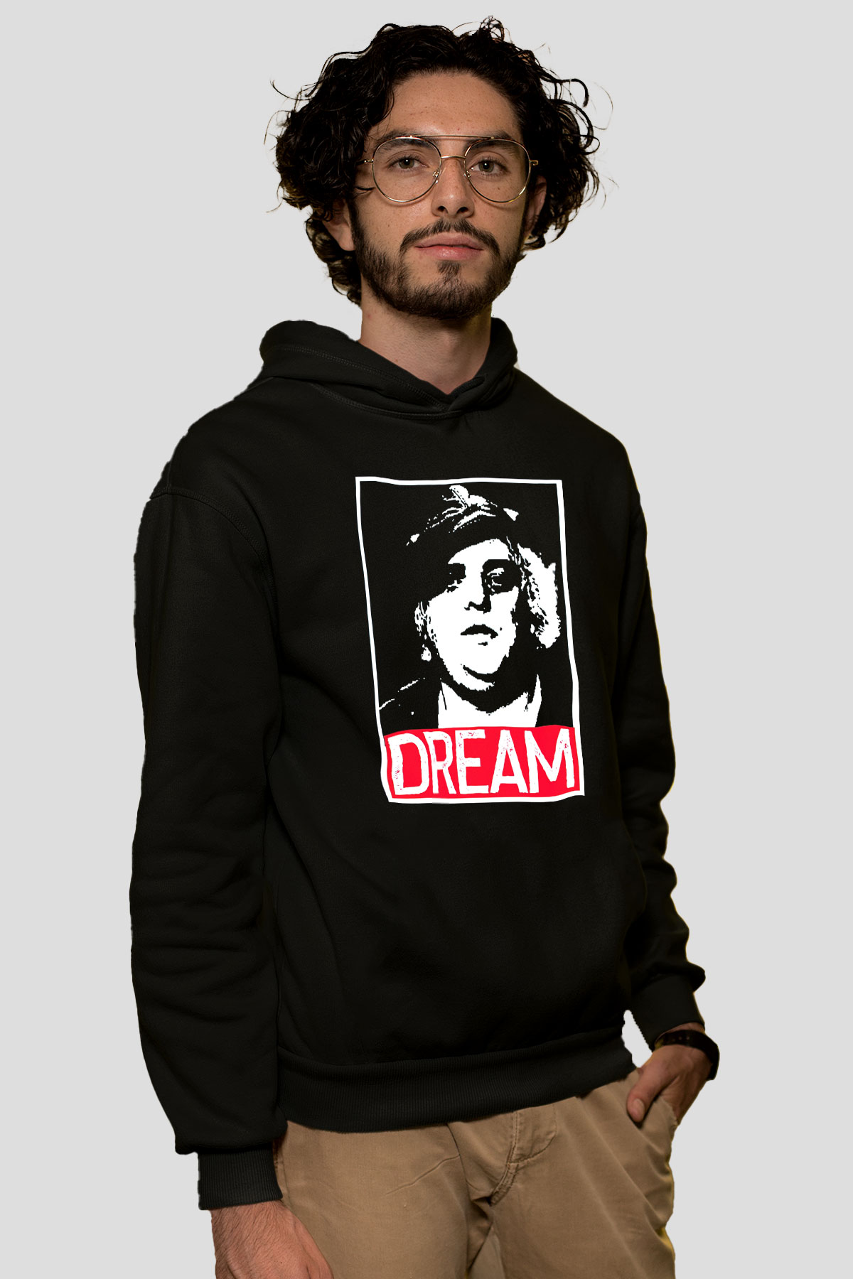Dusty Rhodes Siyah Unisex Hoodie